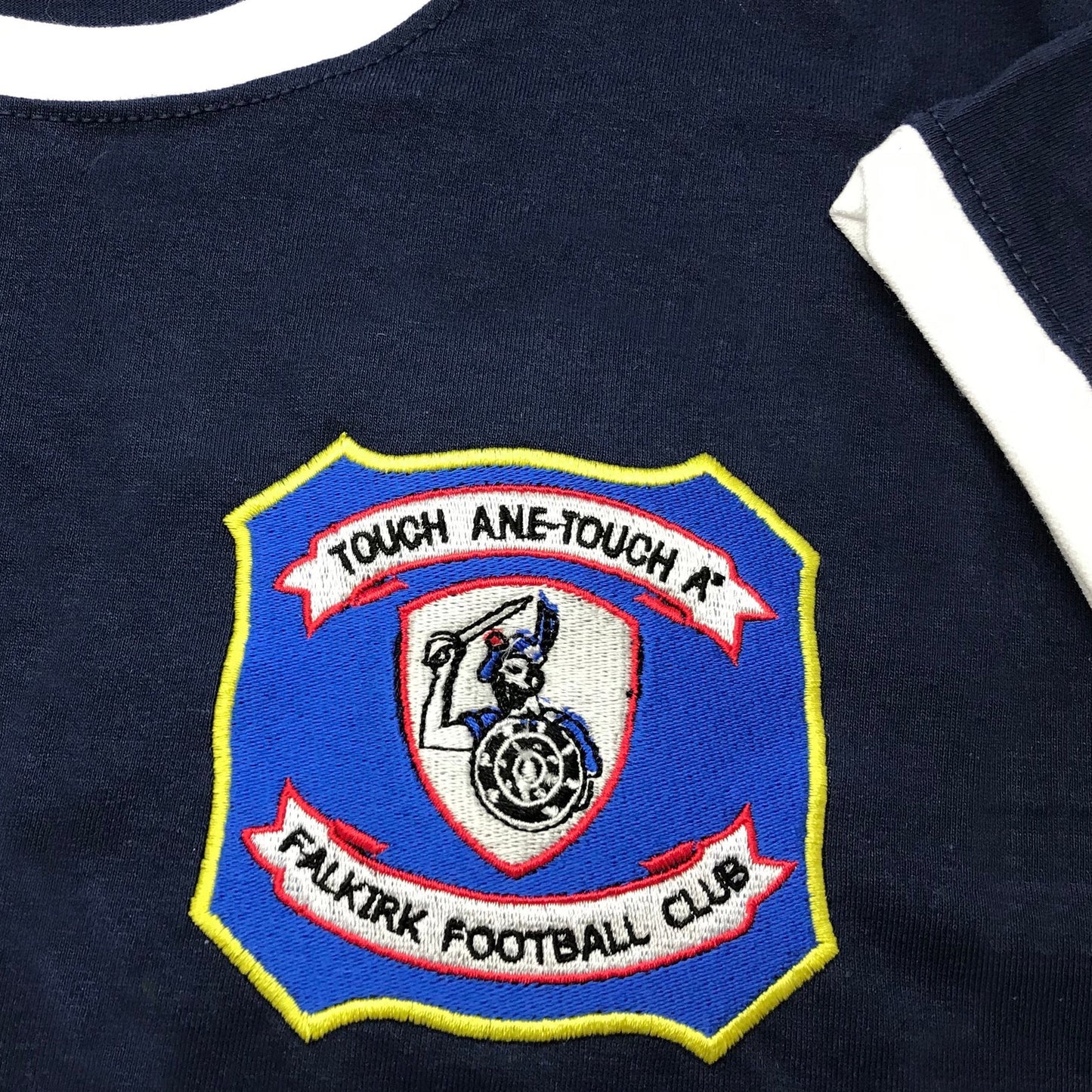 Old School Falkirk Football Shirt