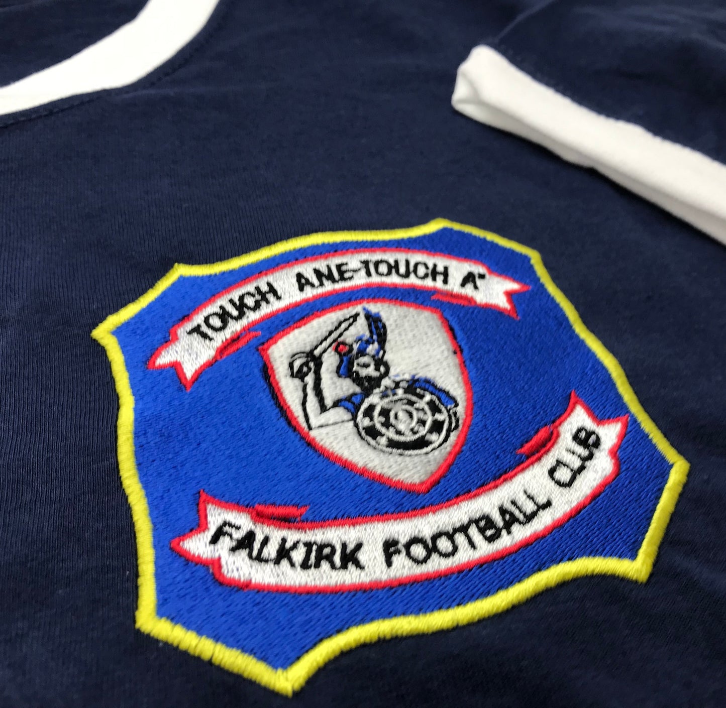 Old School Falkirk Football Shirt