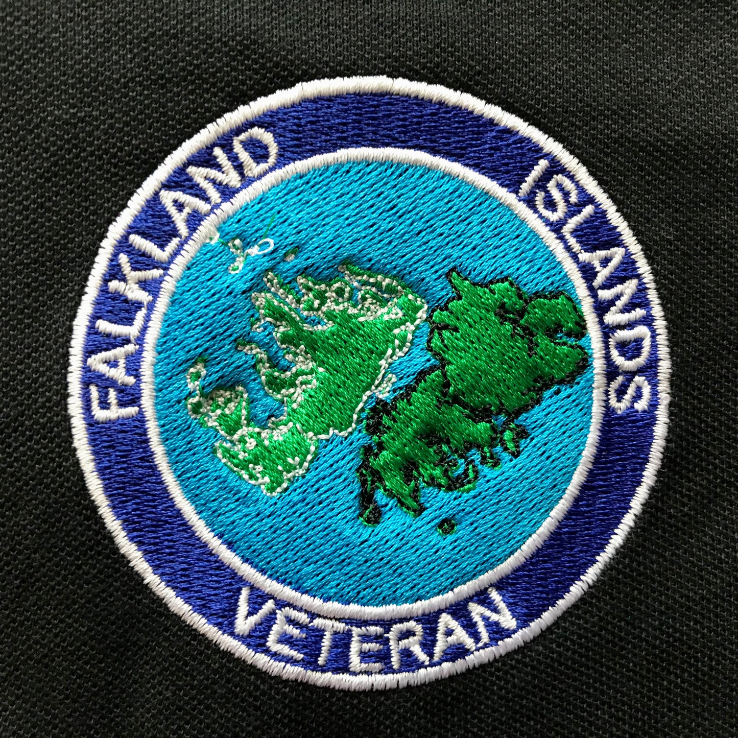Falkland Islands Veteran Embroidered Badge