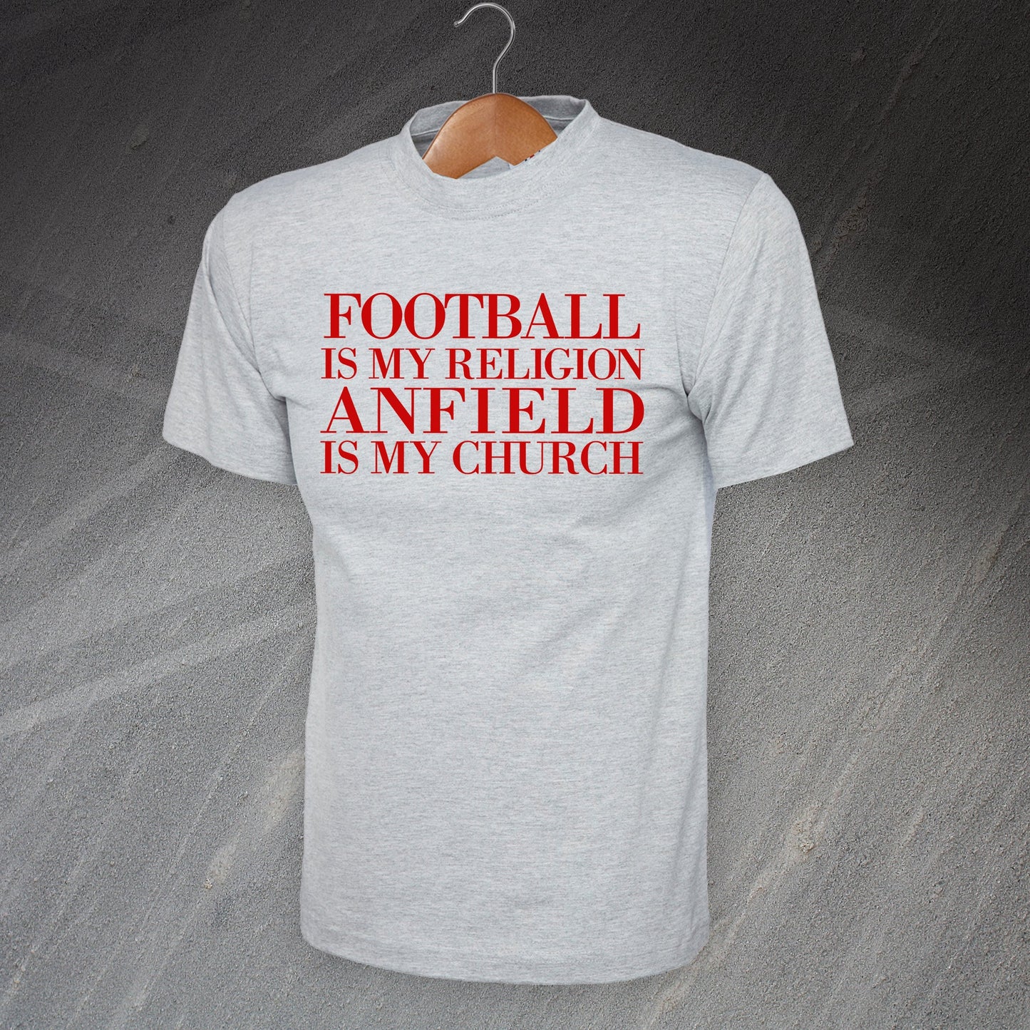 Football is My Religion Anfield is My Church T-Shirt