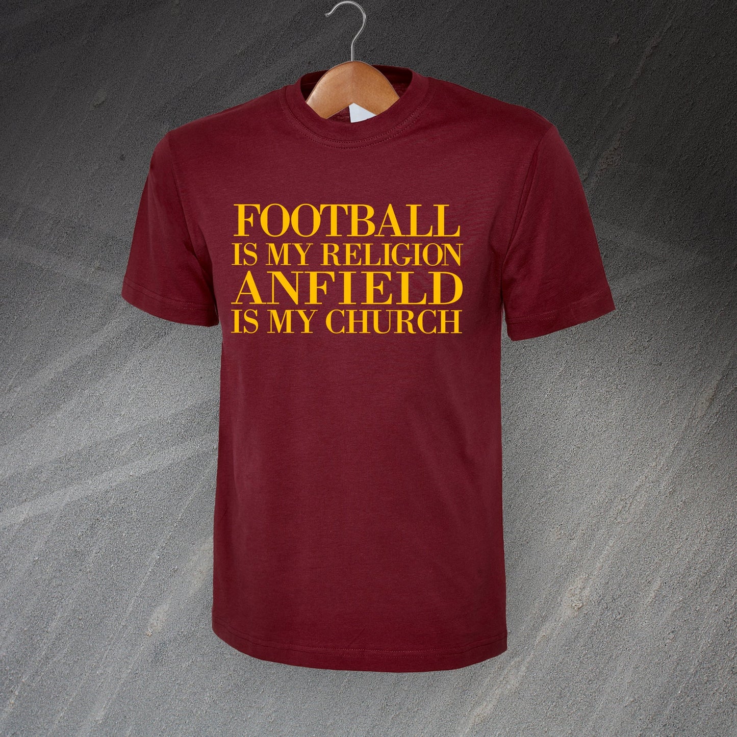 Football is My Religion Anfield is My Church T-Shirt