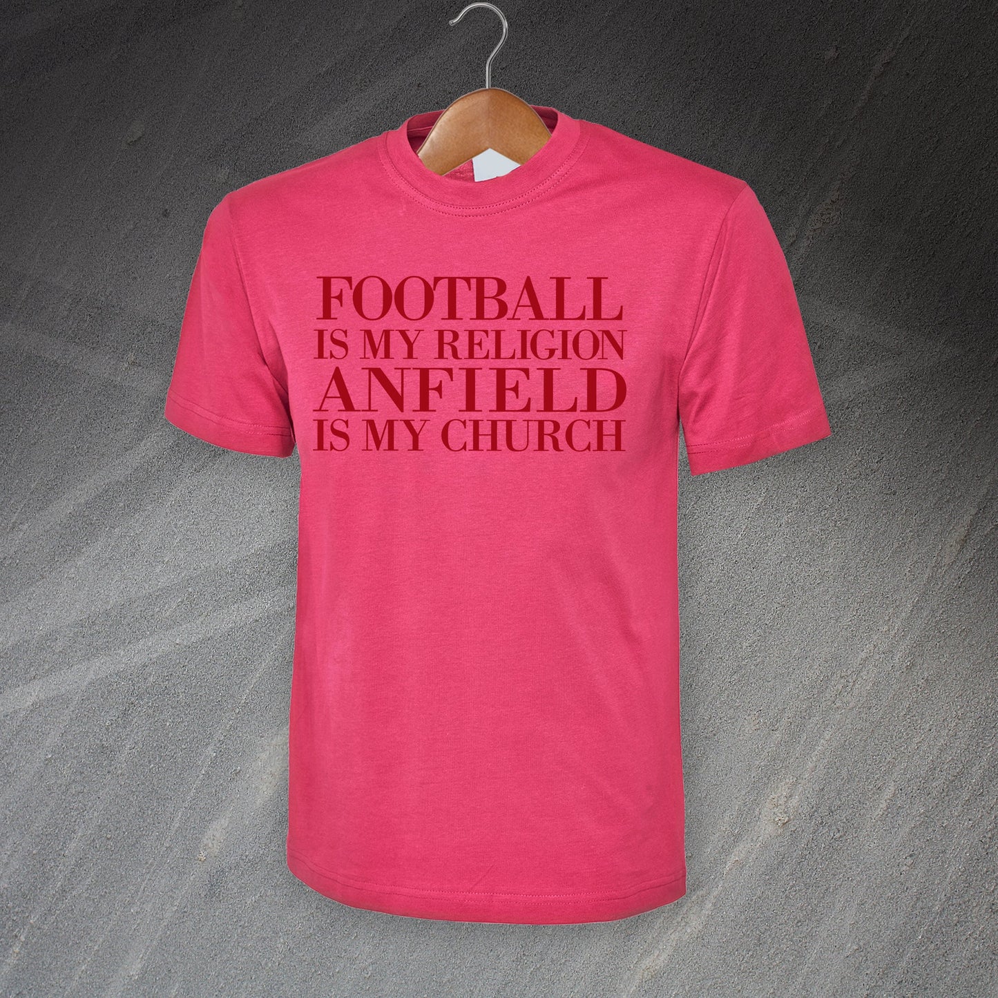 Football is My Religion Anfield is My Church T-Shirt