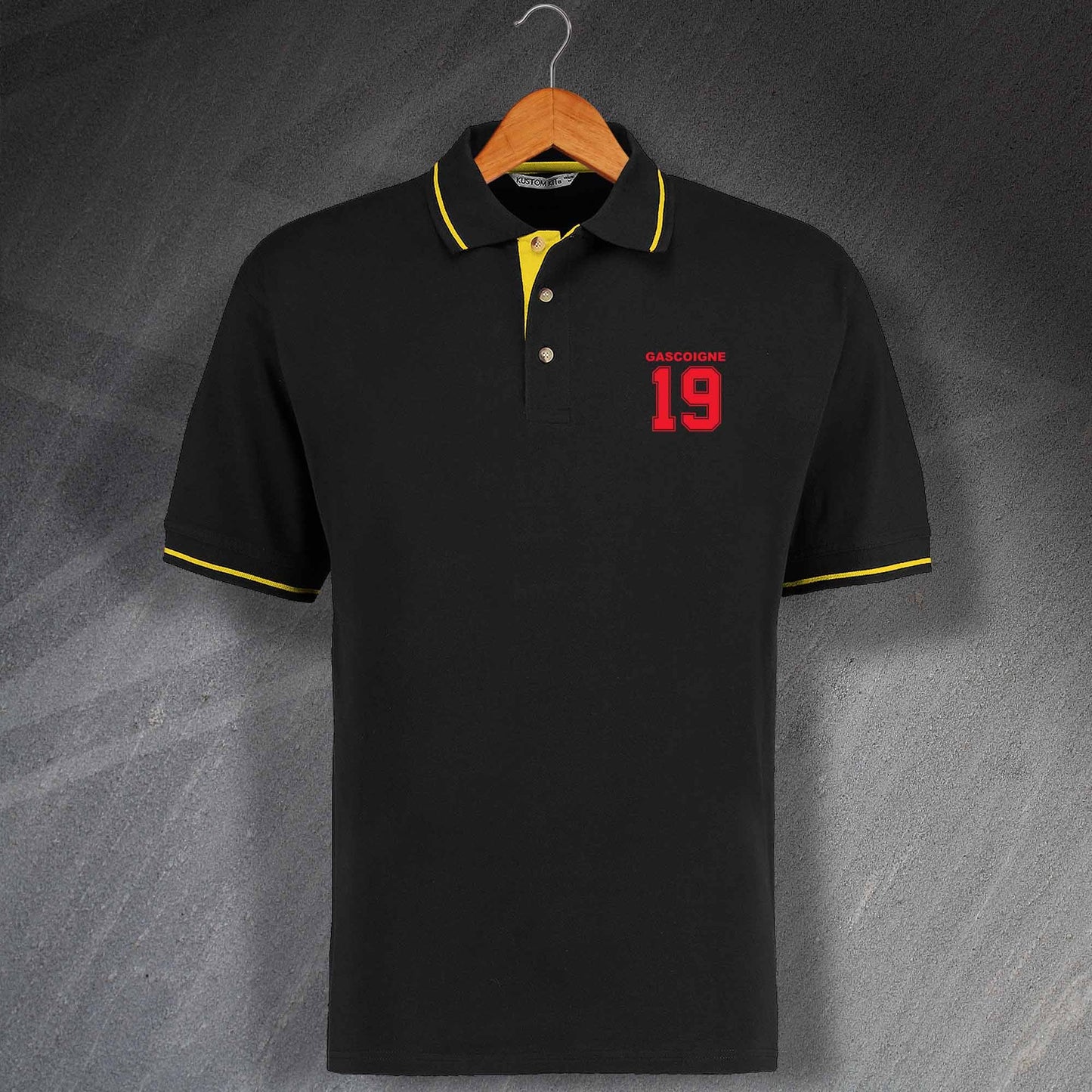 Paul Gascoigne Lazio Polo Shirt