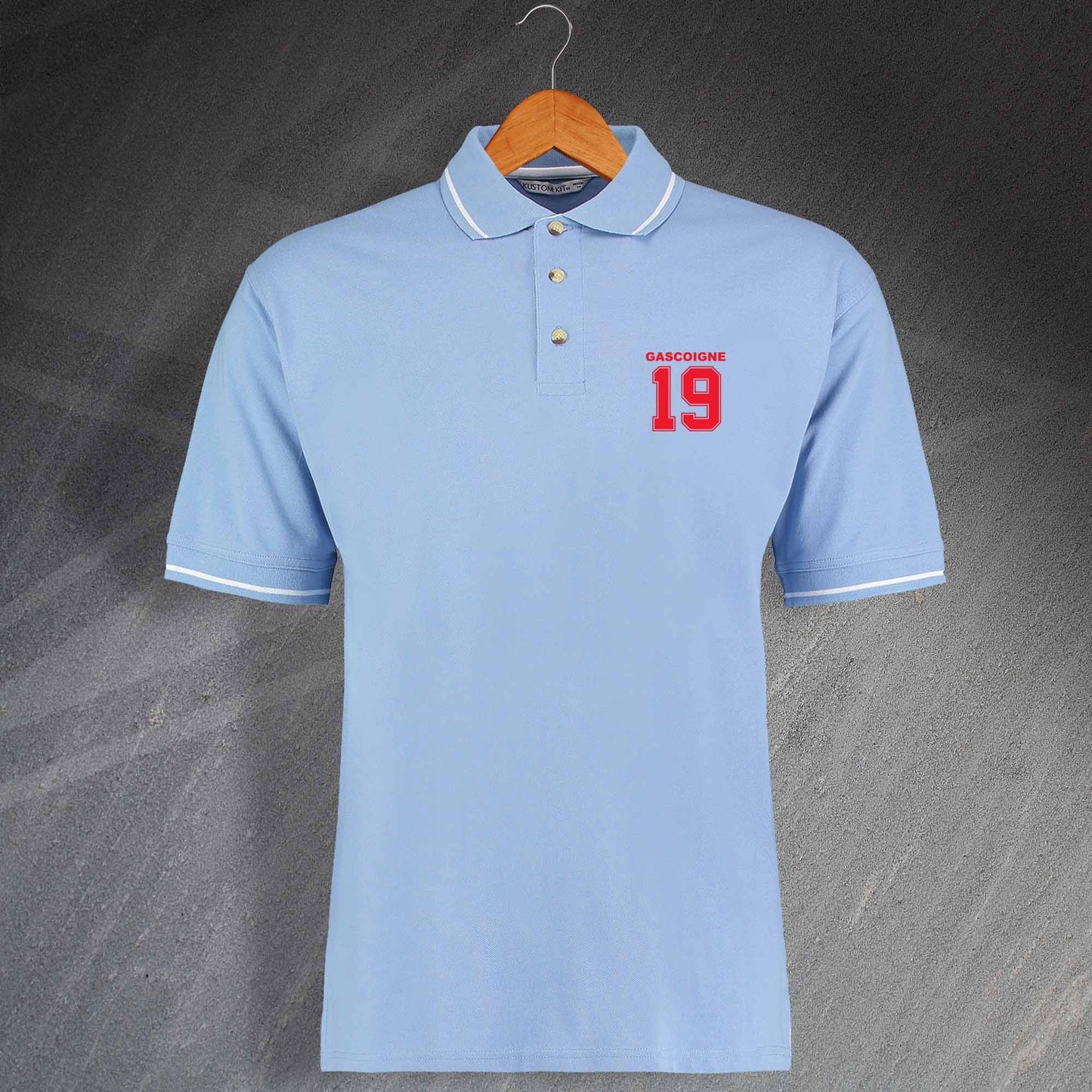 Paul Gascoigne Lazio Polo Shirt