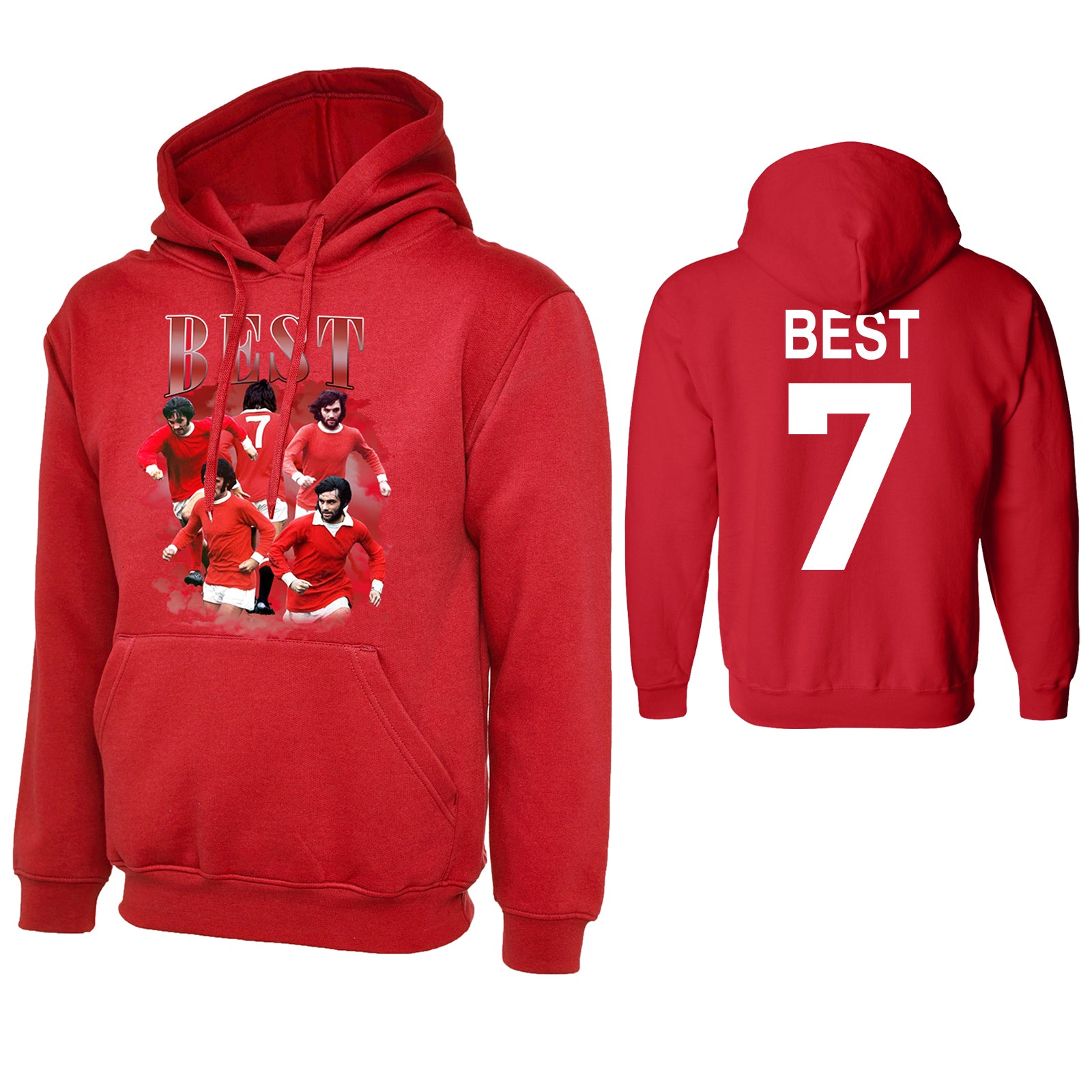 George Best Manchester United Hoodie Shop for Utd Clothing for