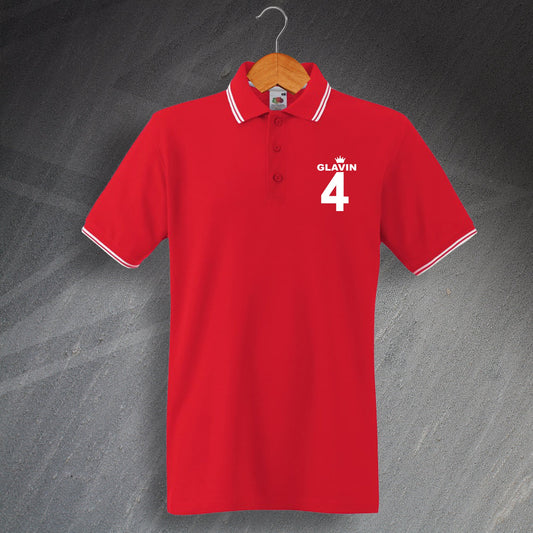 Ronnie Glavin Embroidered Polo Shirt