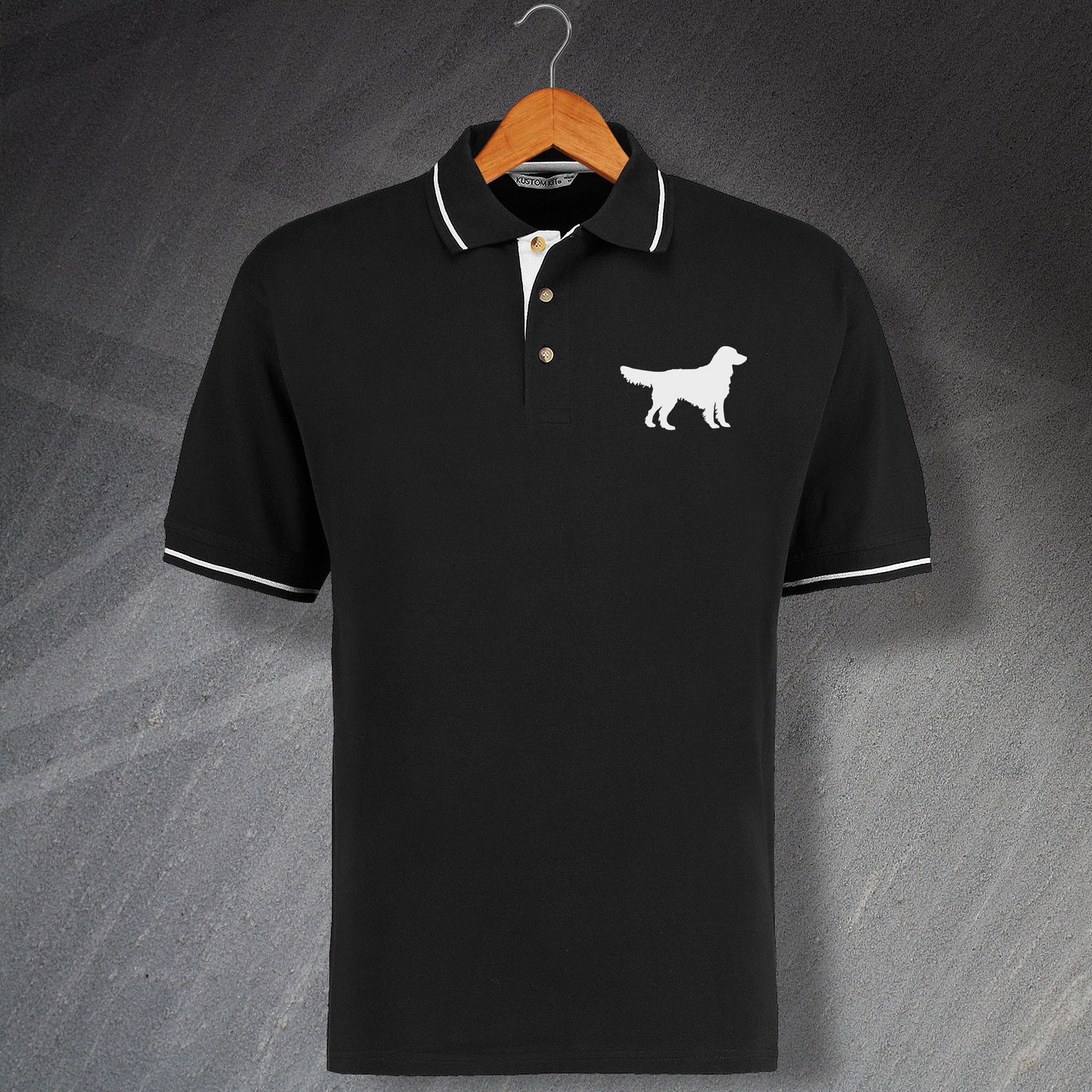 Golden Retriever Polo Shirt