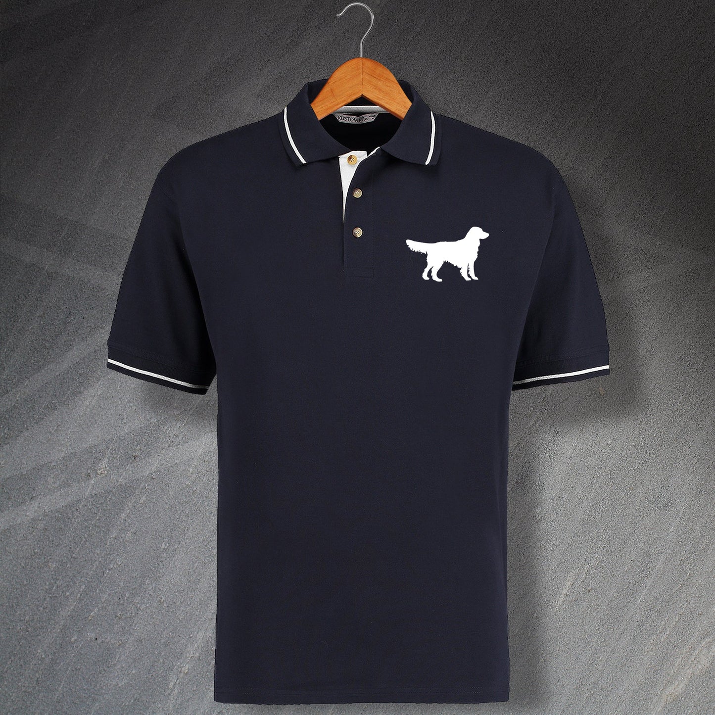 Golden Retriever Polo Shirt