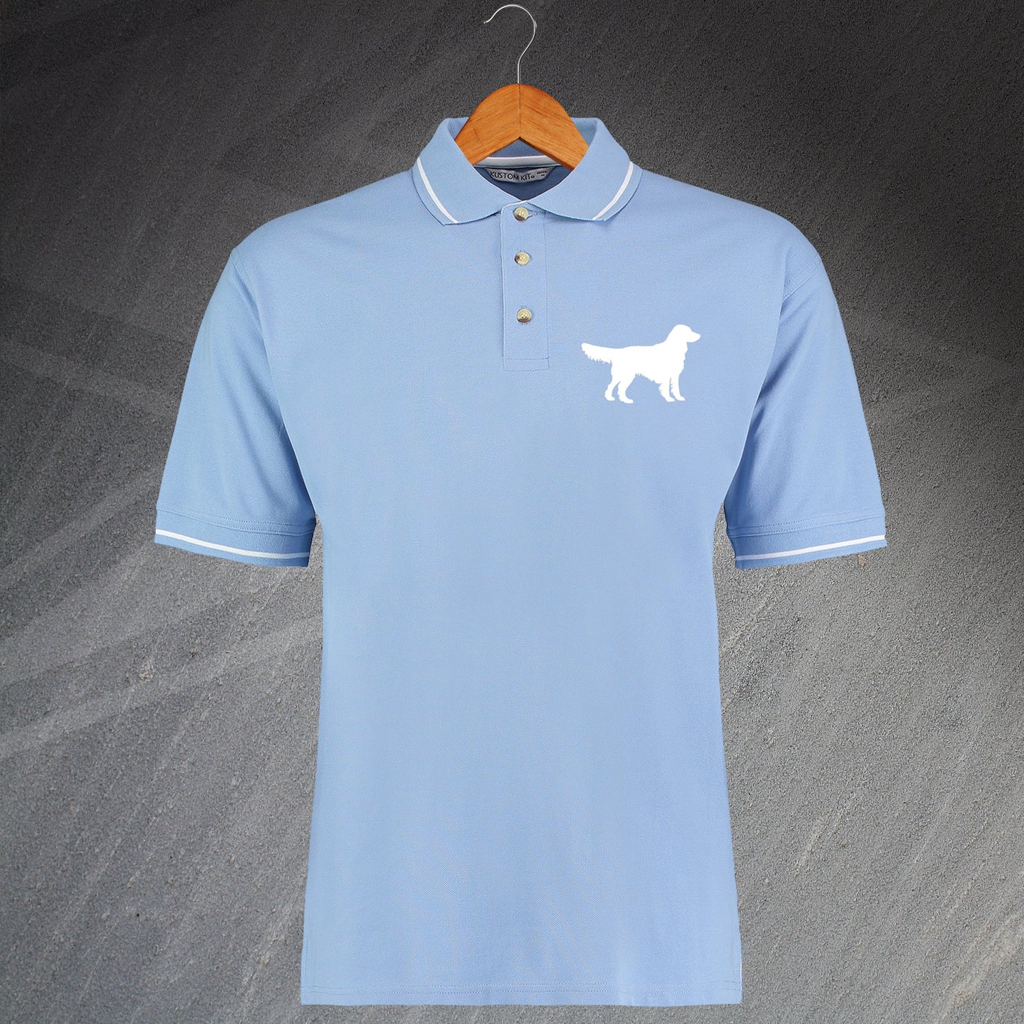 Golden Retriever Polo Shirt