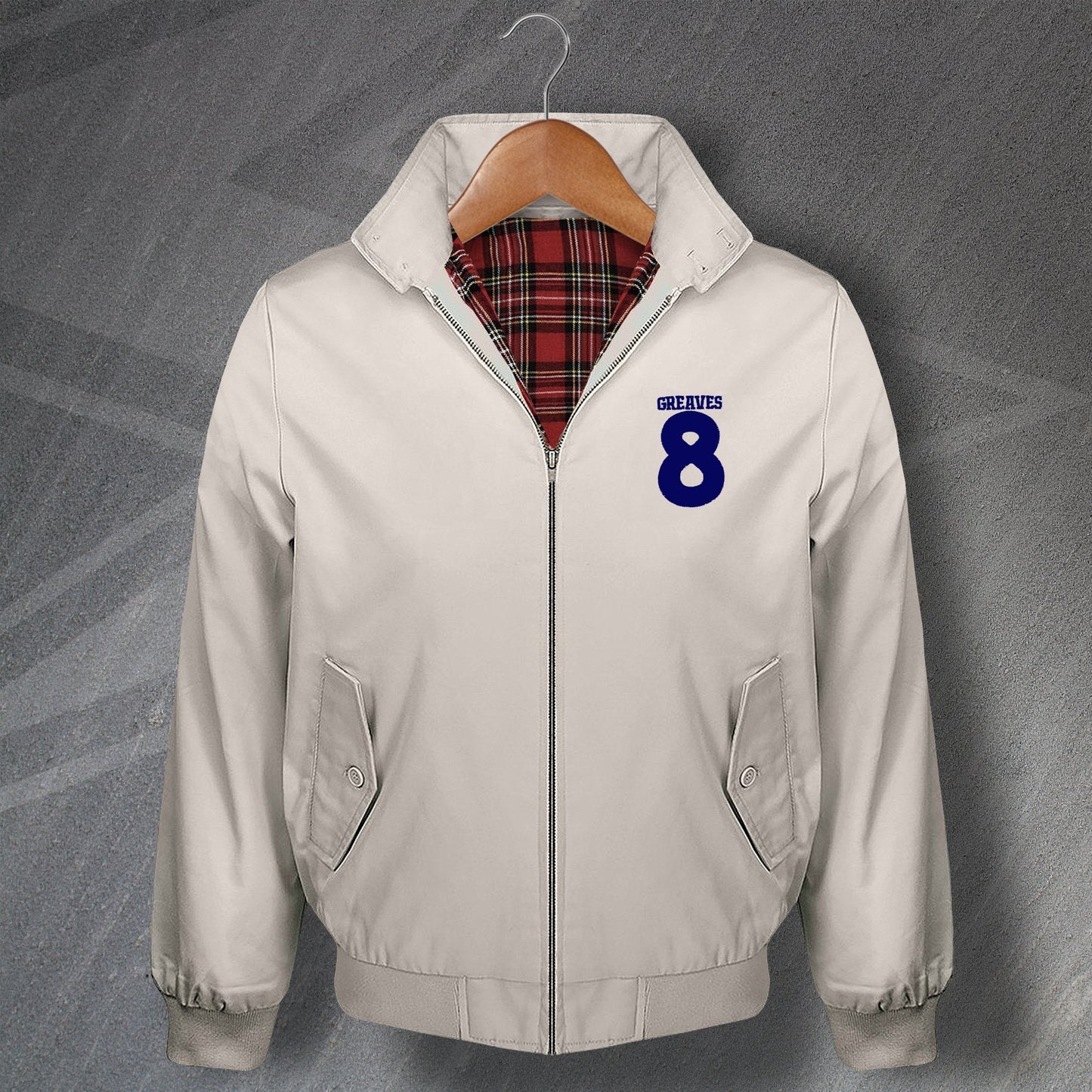 Personalised Football Harrington Jacket