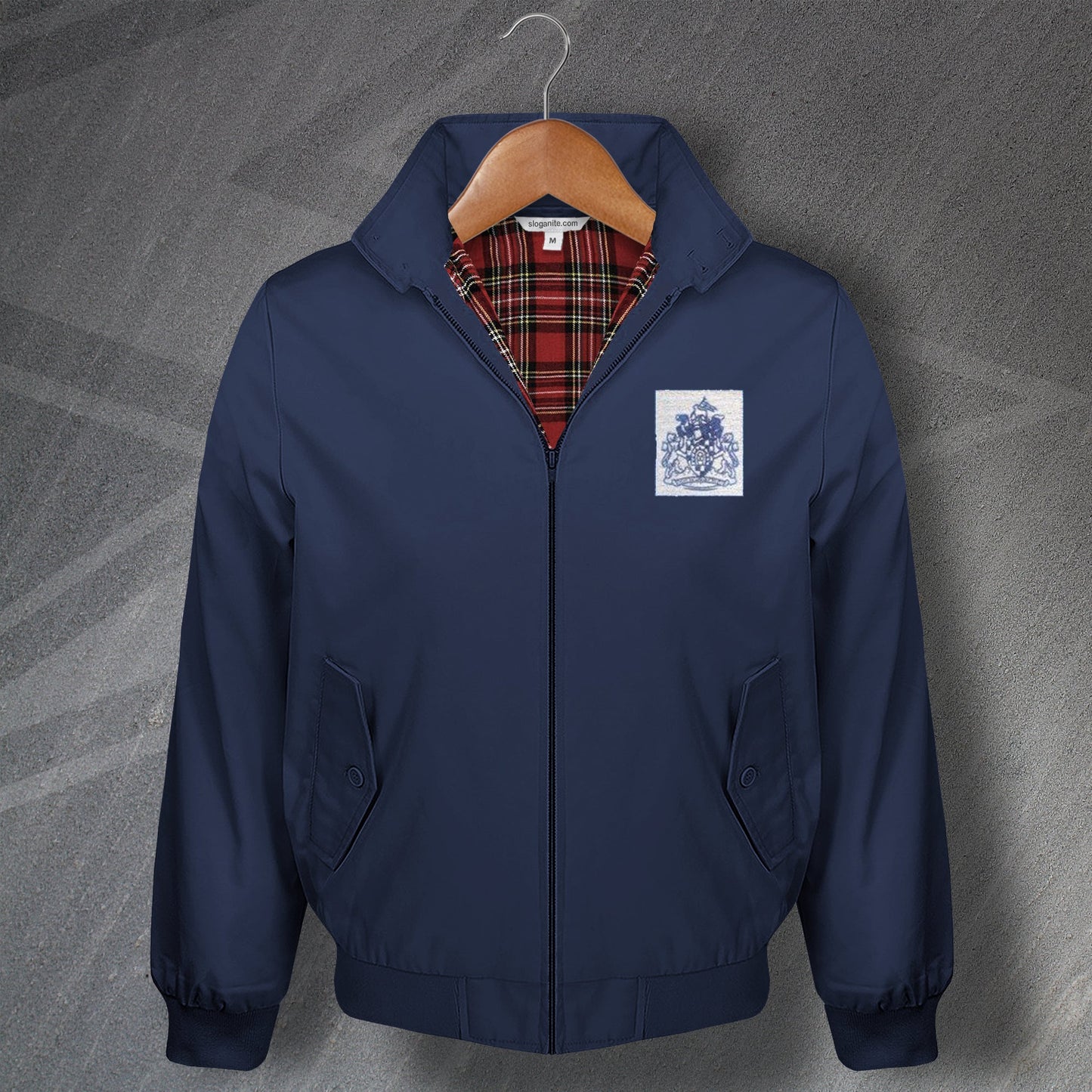 Halifax Embroidered Harrington Jacket