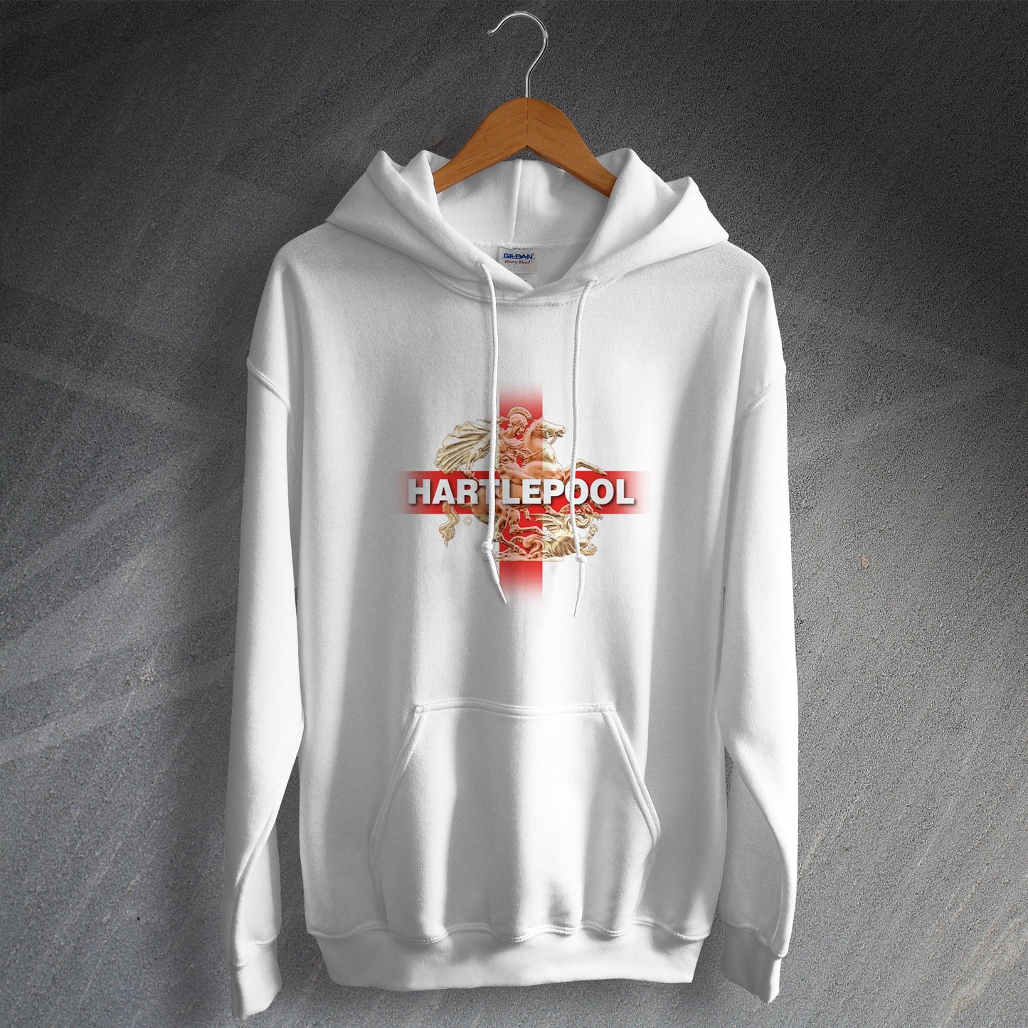 Hartlepool Flag Hoodie