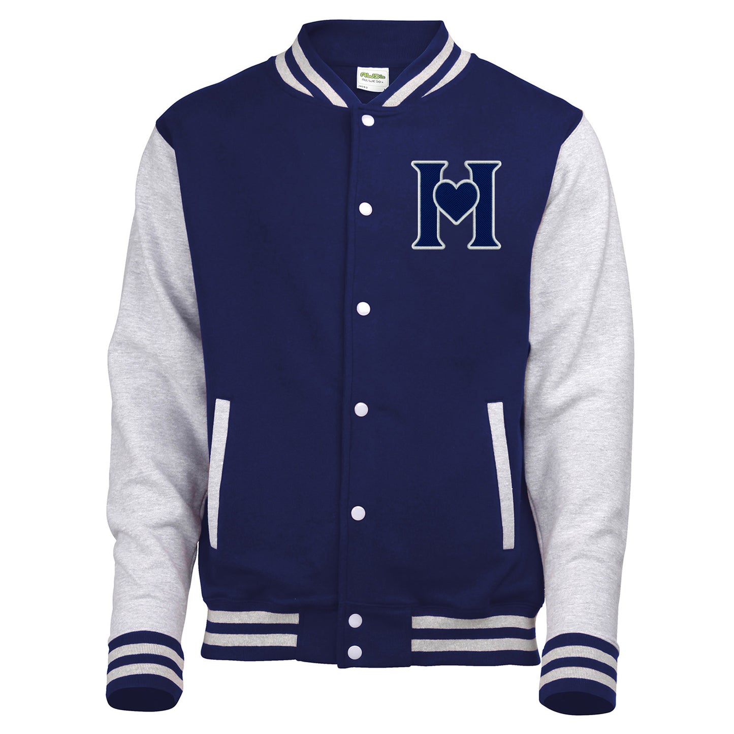 Hearts Baseball Jacket