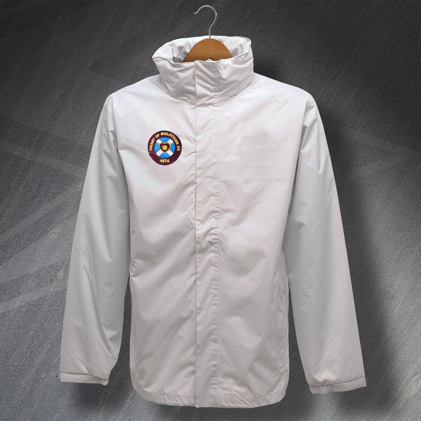 Retro Hearts Waterproof Jacket