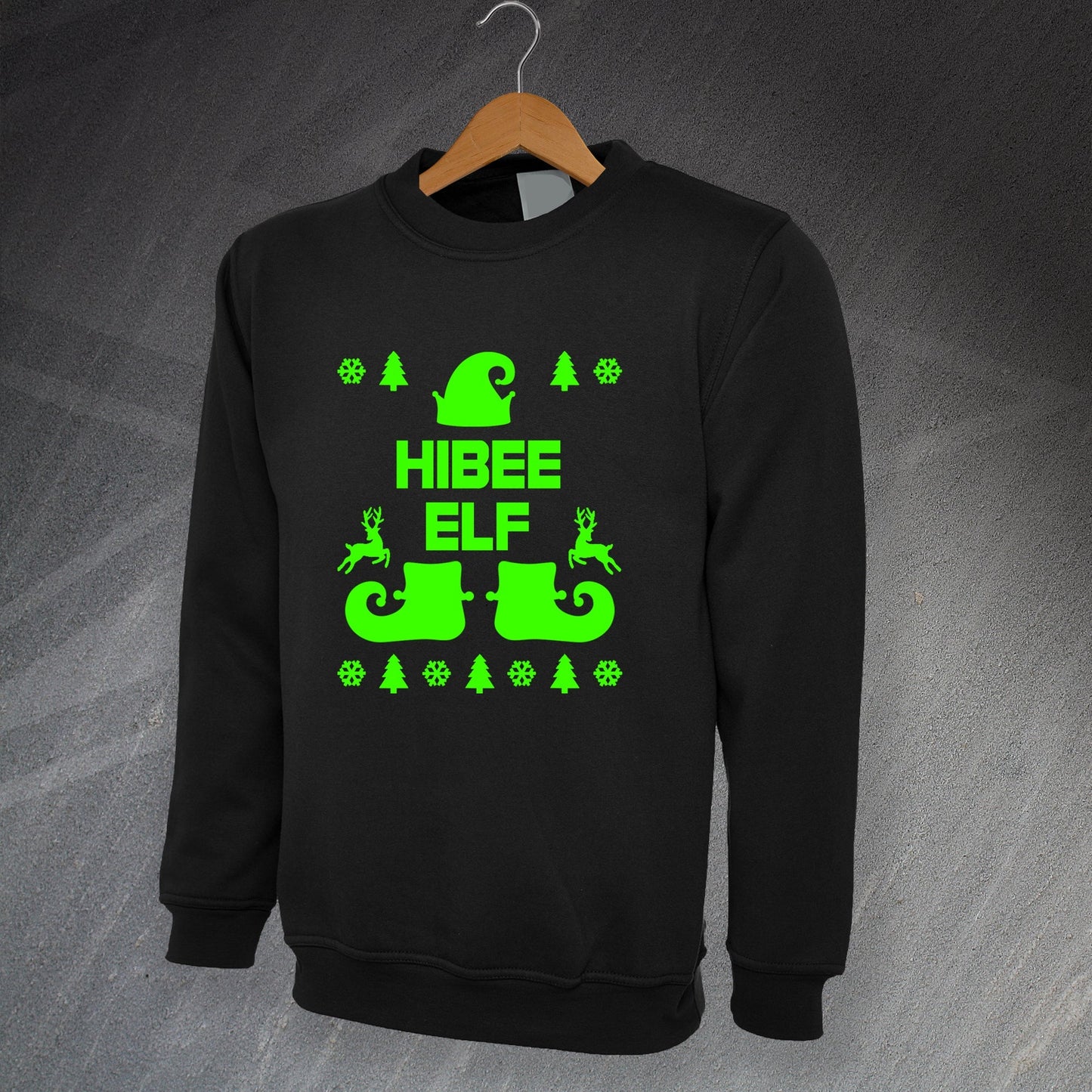 Hibee Elf Children's Christmas Jumper