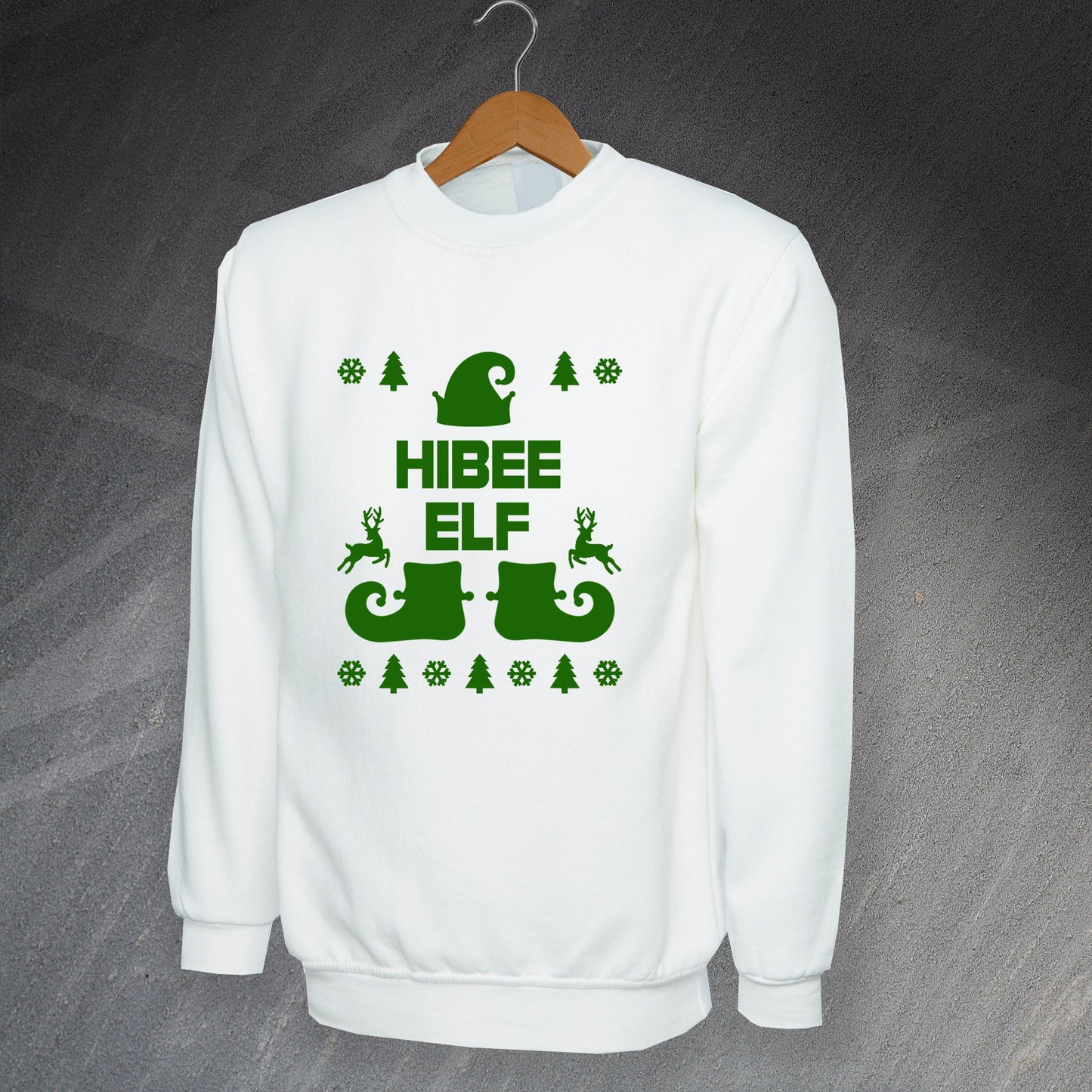 Hibee Elf Children's Christmas Jumper