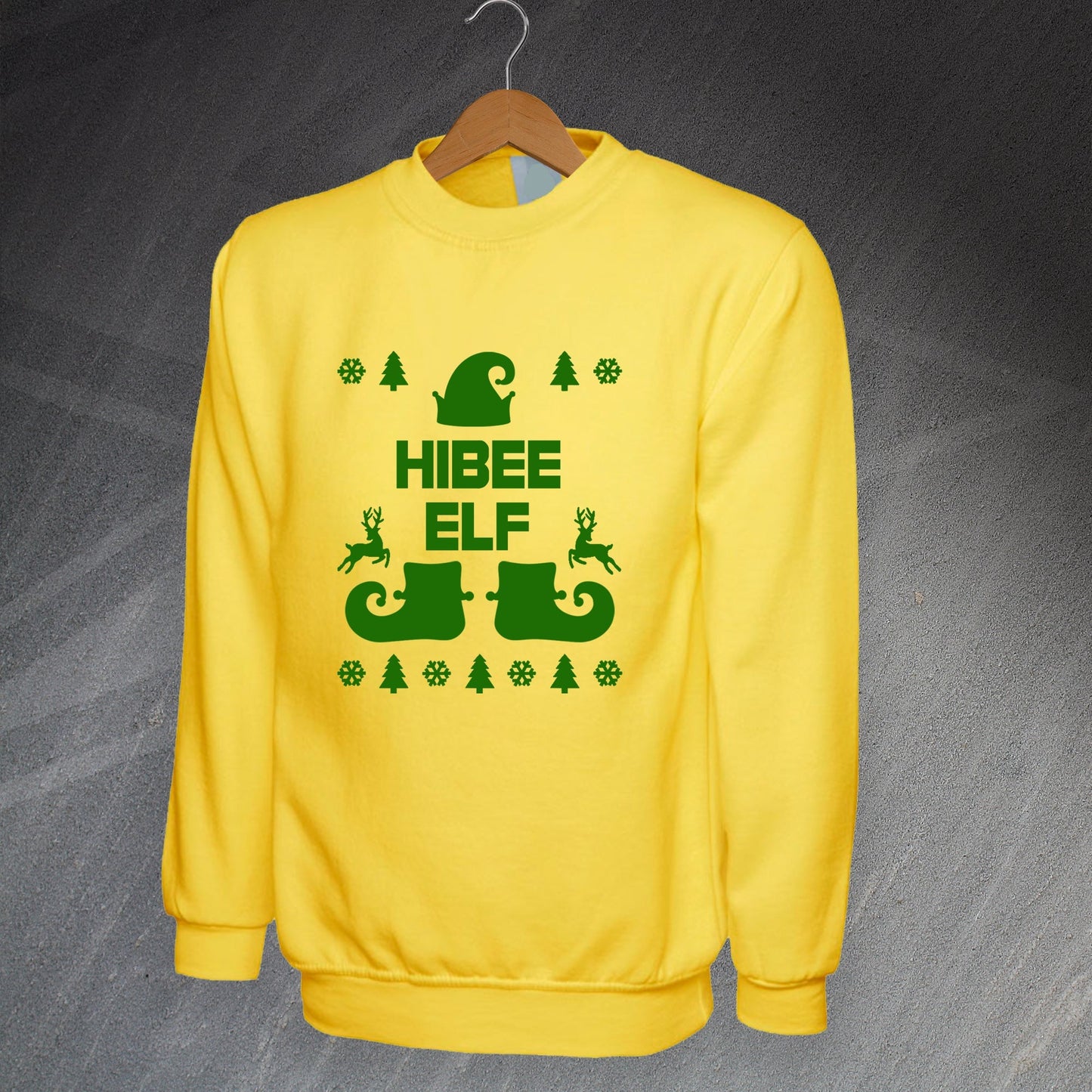Hibee Elf Children's Christmas Jumper