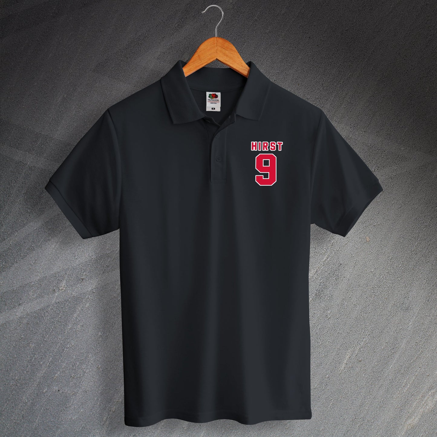 David Hirst Football Polo Shirt