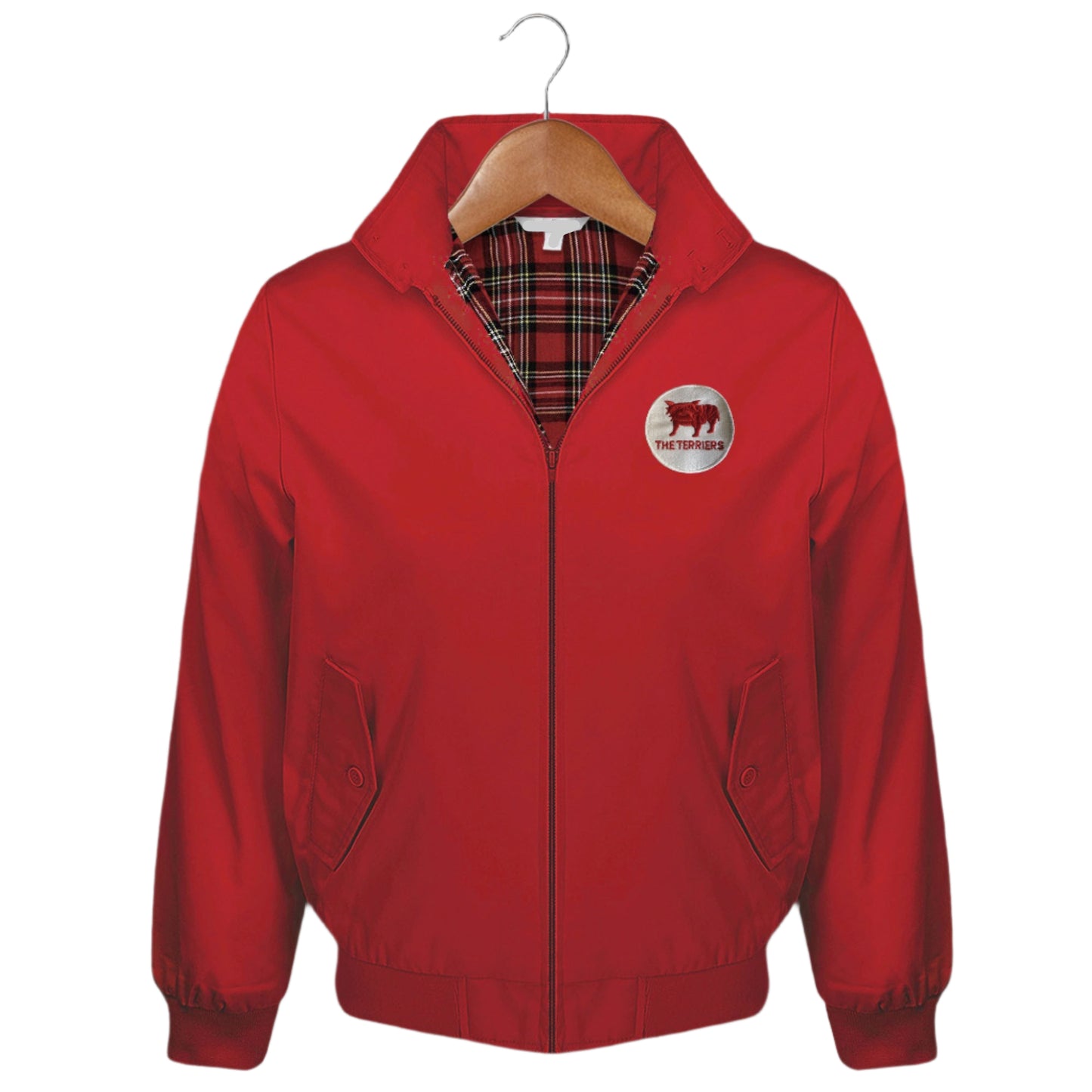 Retro Huddersfield Harrington Jacket