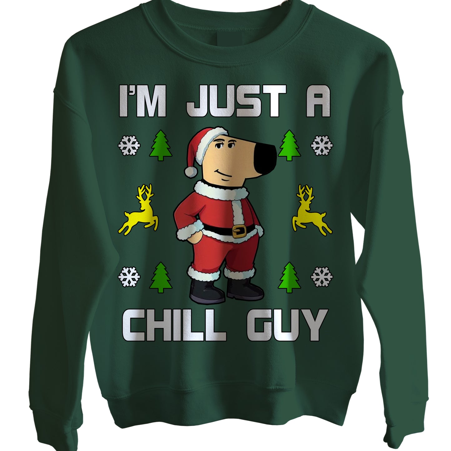 I'm Just a Chill Guy Christmas Jumper