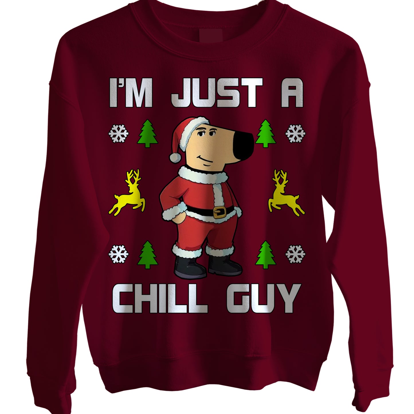 I'm Just a Chill Guy Christmas Jumper