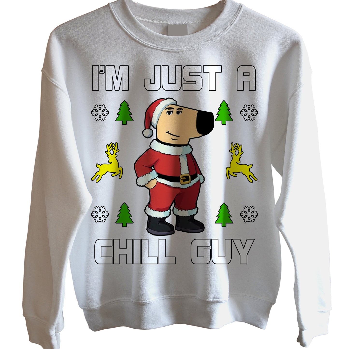 I'm Just a Chill Guy Christmas Jumper