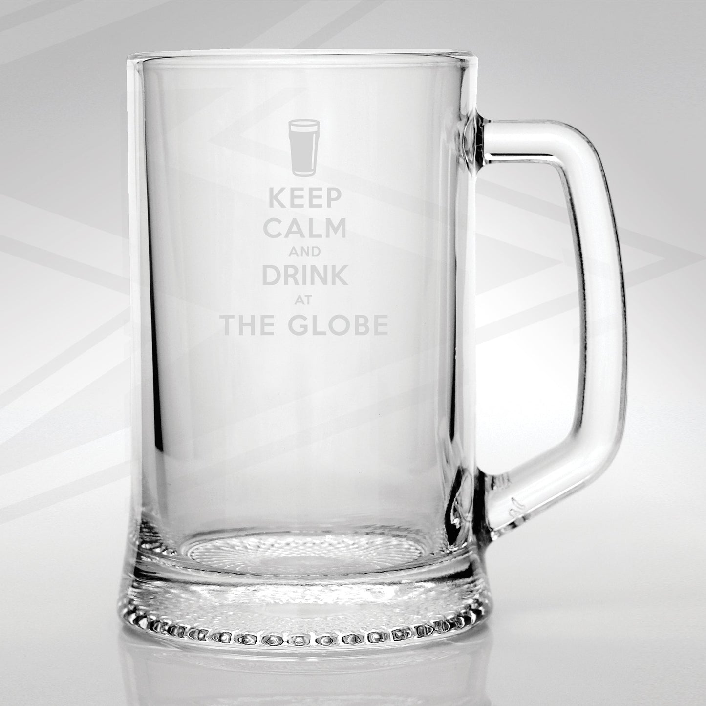 The Globe Pub Glass Tankard