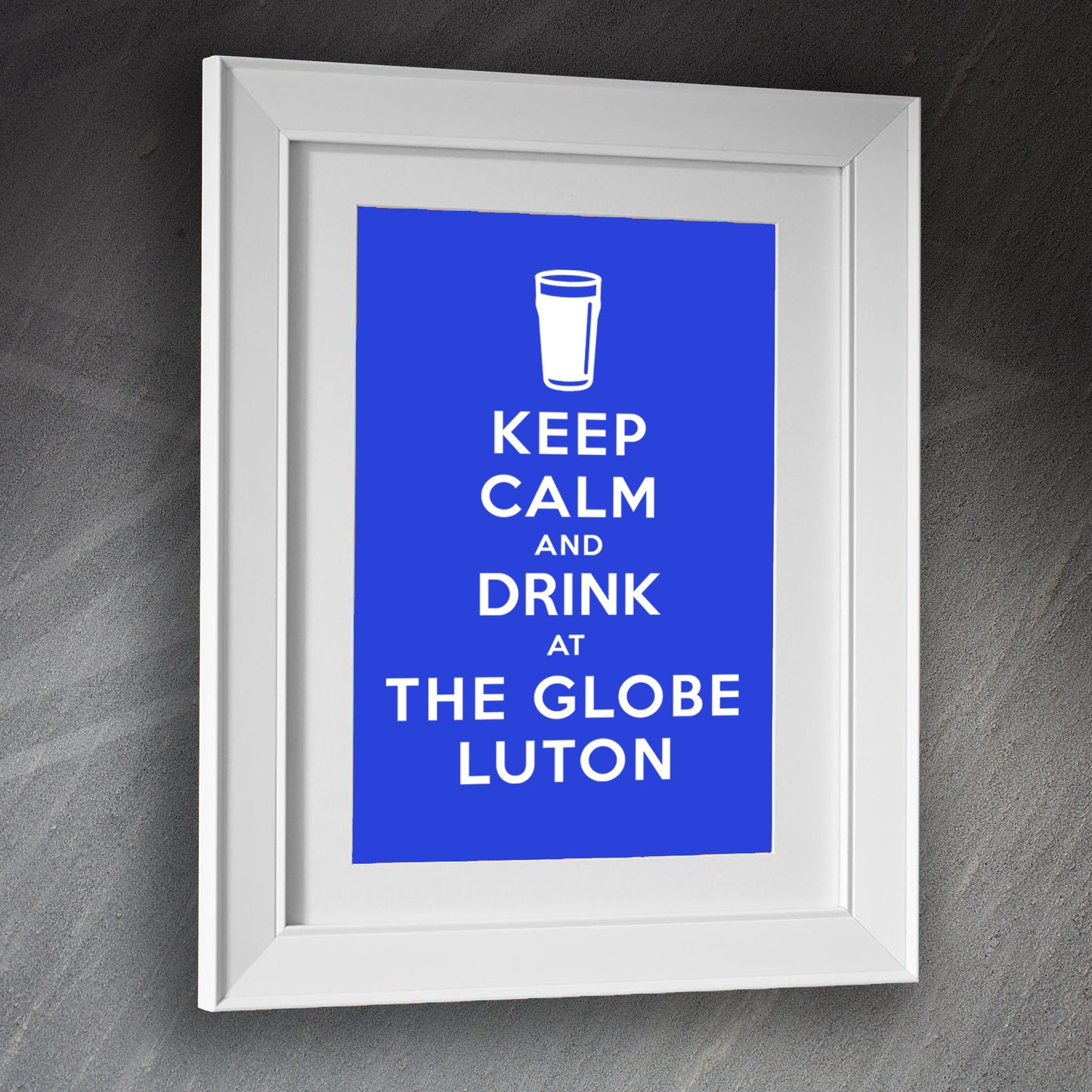 The Globe Luton Pub Framed Print