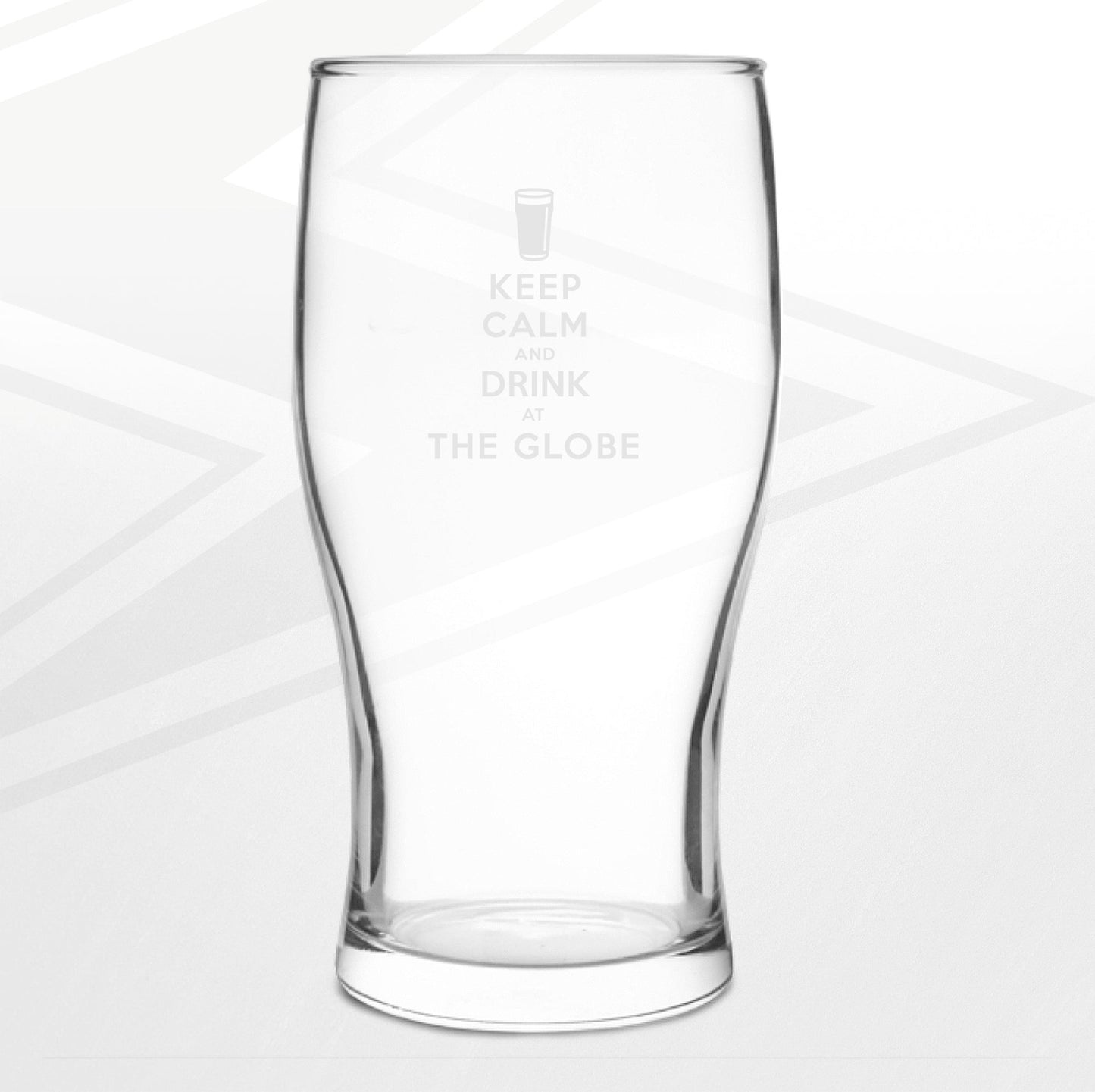 The Globe Pub Pint Glass