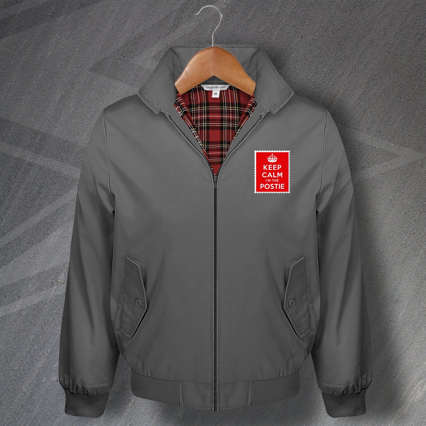 Keep Calm I'm The Postie Harrington Jacket