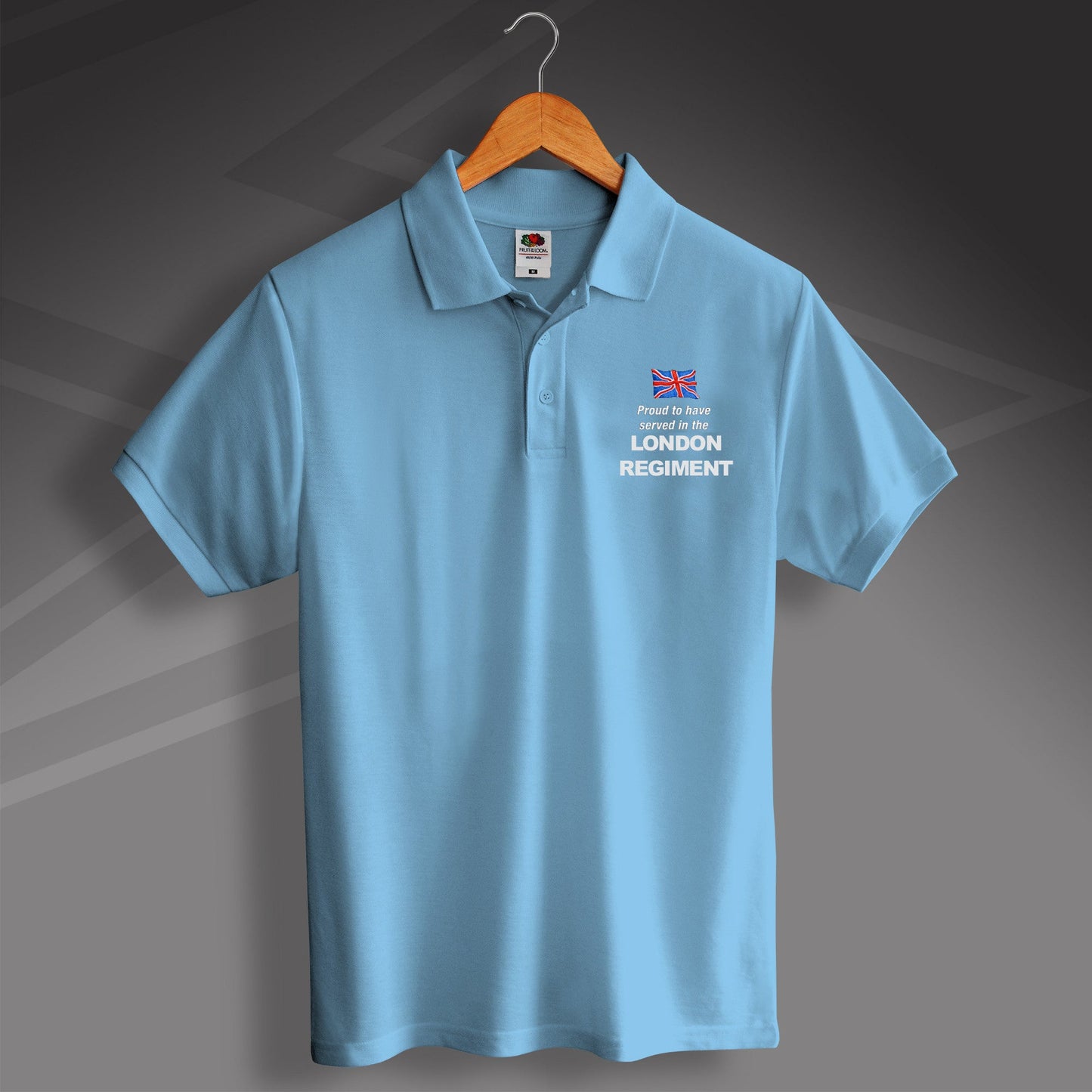 London Regiment Embroidered Polo Shirt