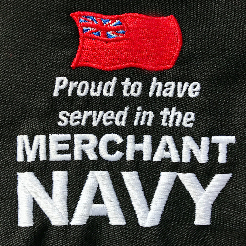 Merchant Navy Embroidered Badge