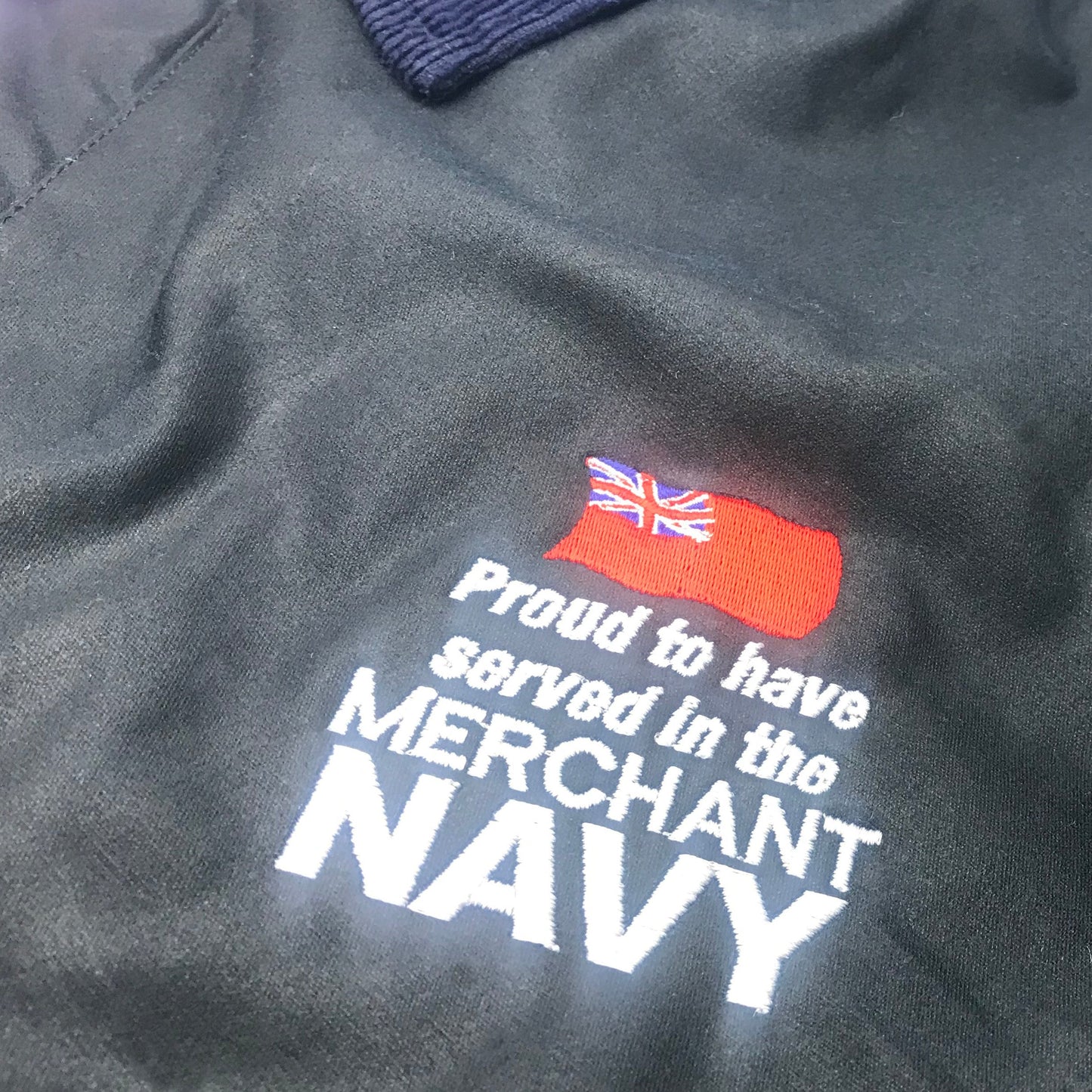 Merchant Navy Embroidered Badge