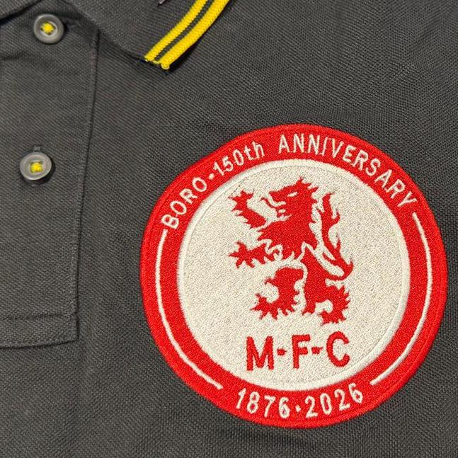 Middlesbrough 150th Anniversary Tipped Polo Shirt