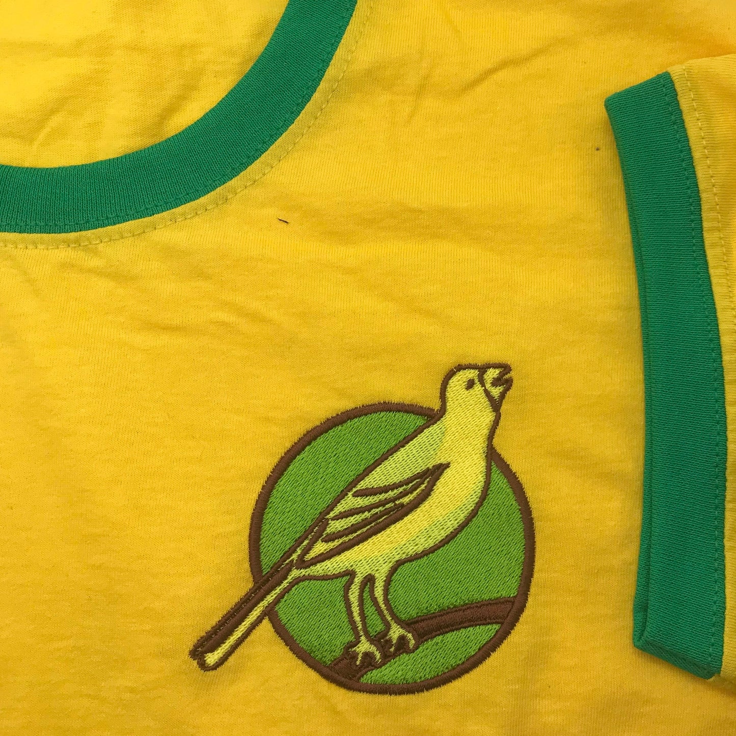 Retro Norwich City Football Shirt