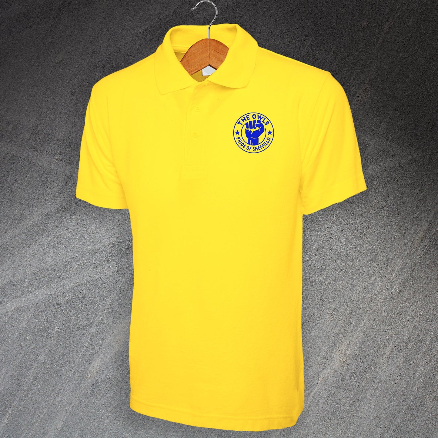 The Owls Pride of The Sheffield Embroidered Polo Shirt