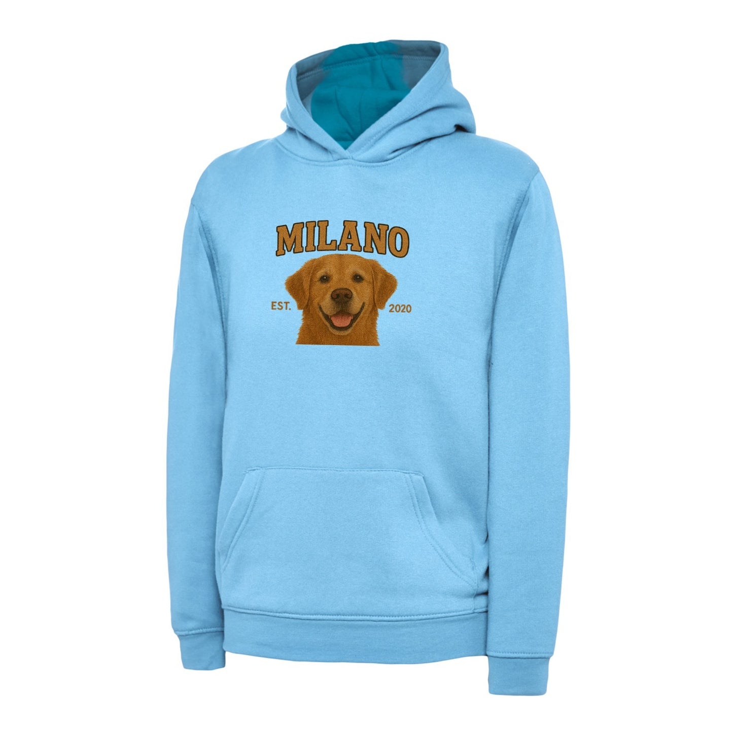 Custom Embroidered Dog Hoodie