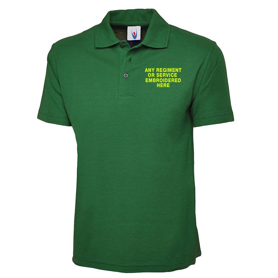 Personalised Regimental Polo Shirt