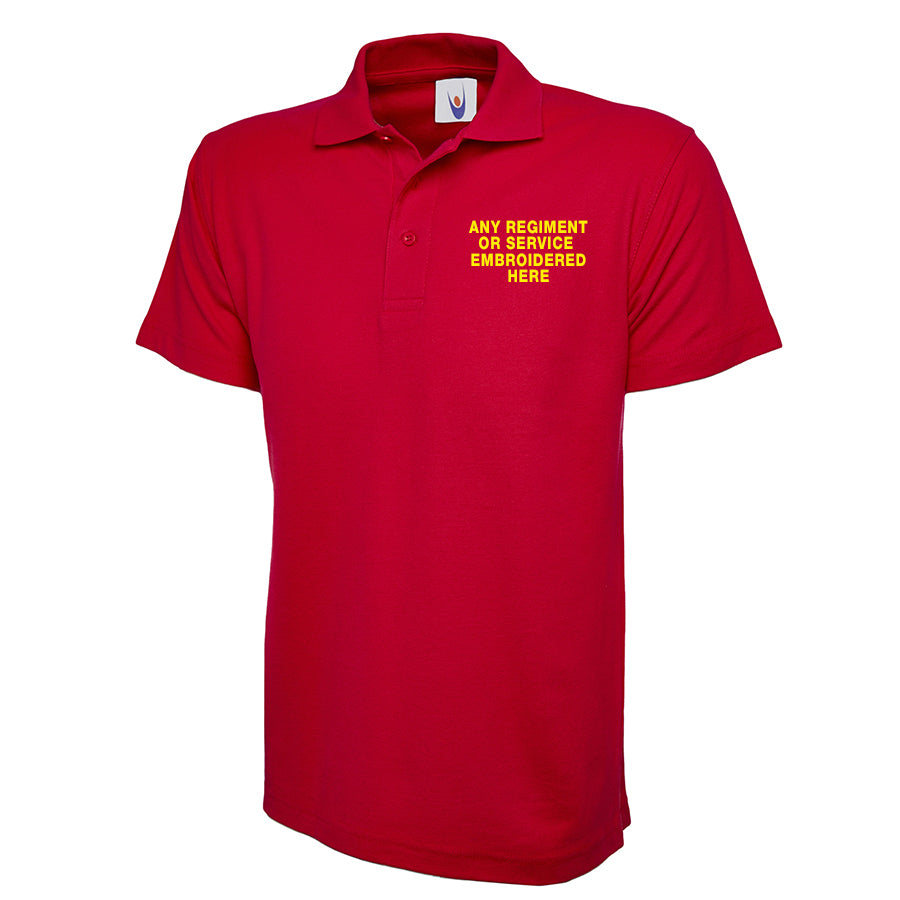 Personalised Regimental Polo Shirt