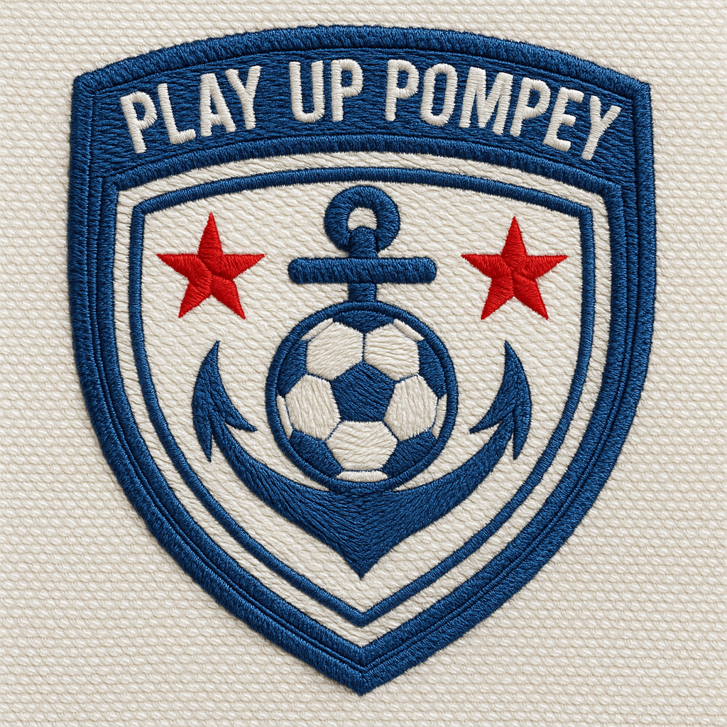 Play Up Pompey Ringer Shirt