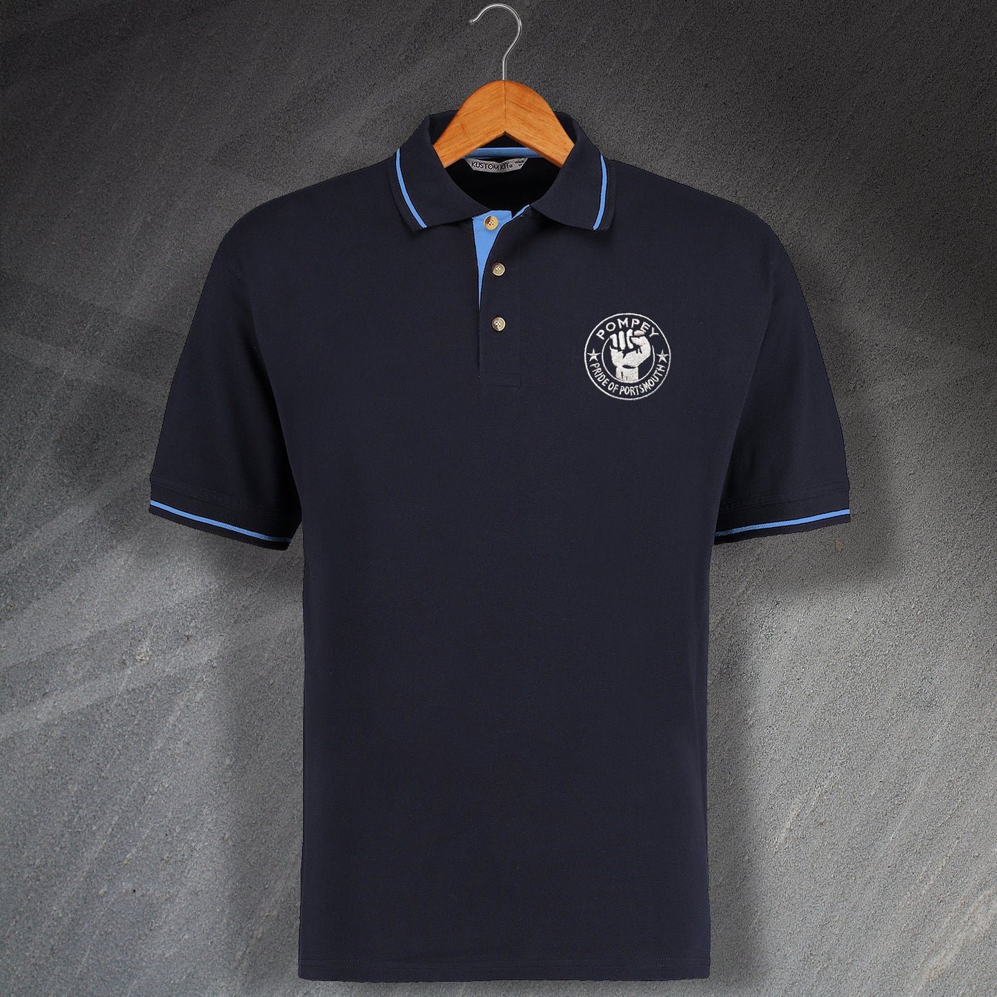 Pompey Football Polo Shirt