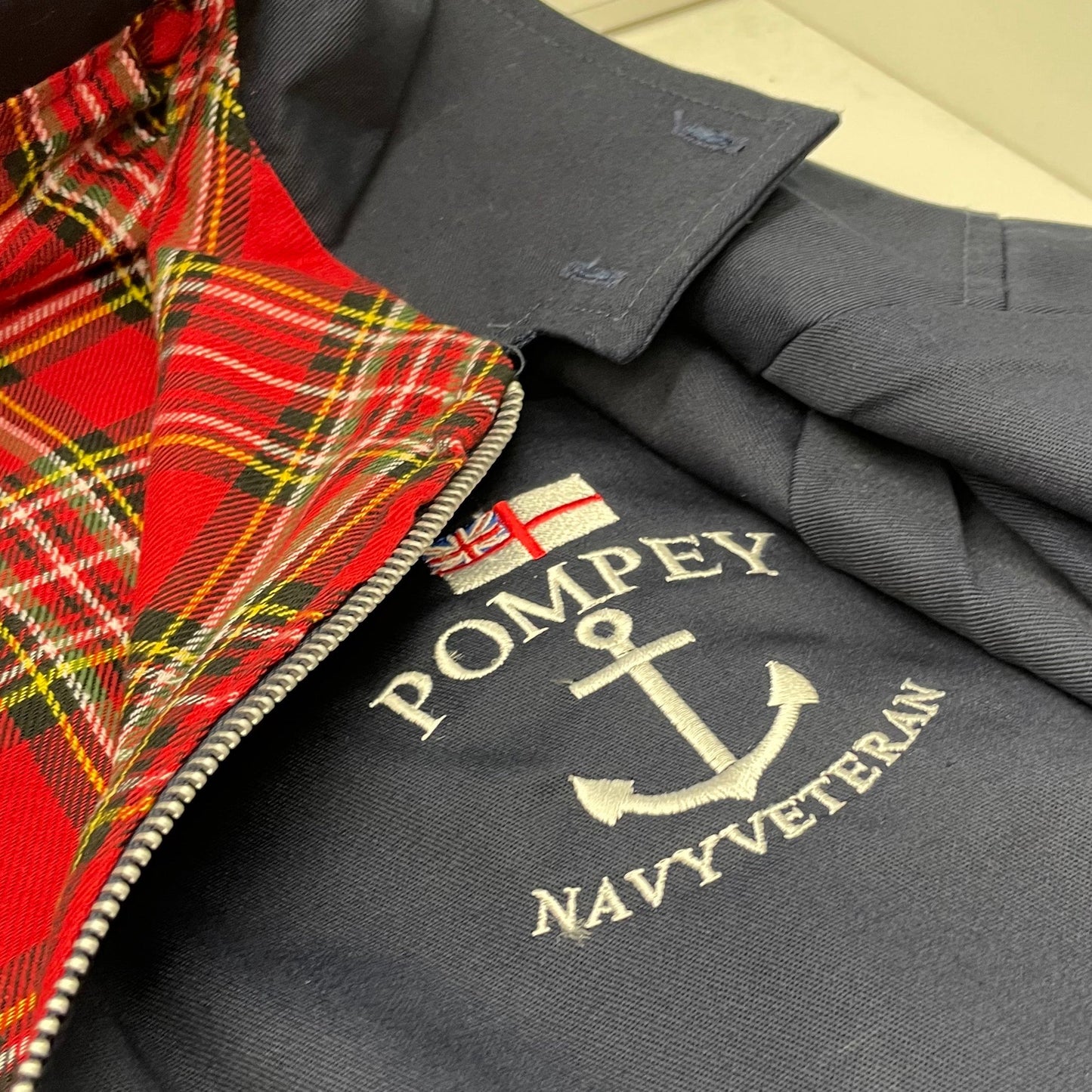 Pompey Navy Veteran Harrington Jacket