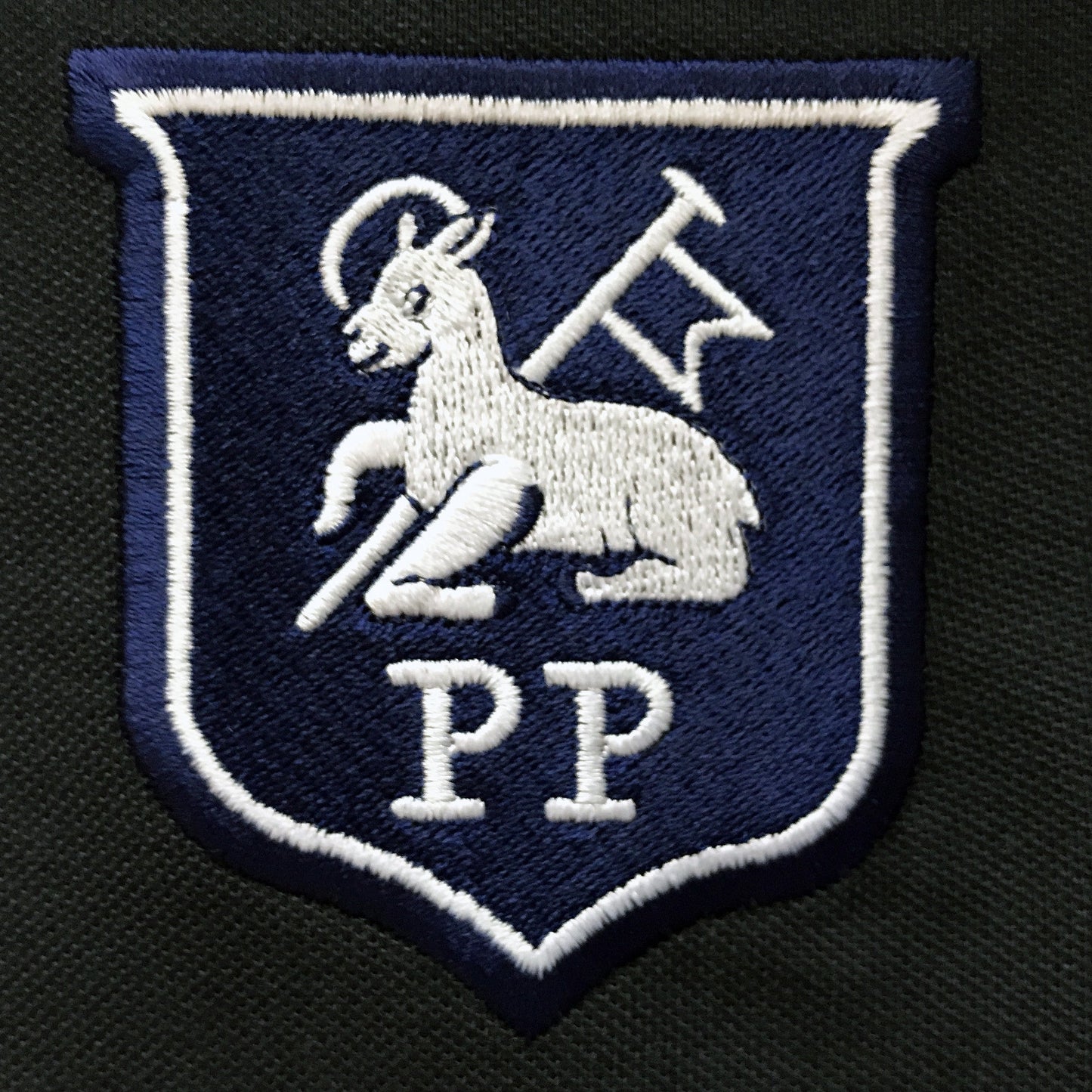 Retro Preston Embroidered Badge