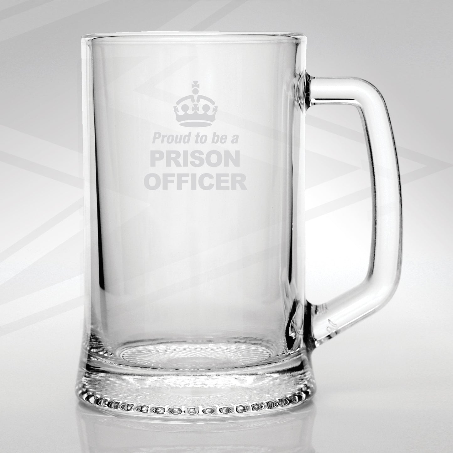 Prison Guard Glass Tankard