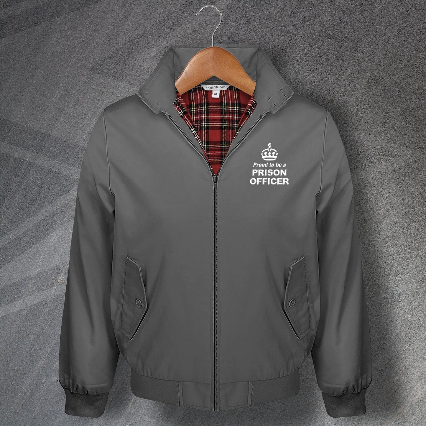 Proud to Be a Prison Officer Bomber Jacket