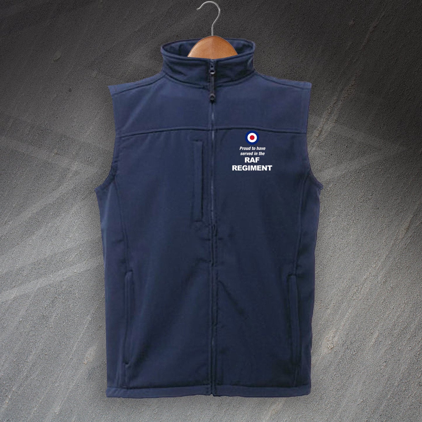 RAF Regiment Softshell Bodywarmer