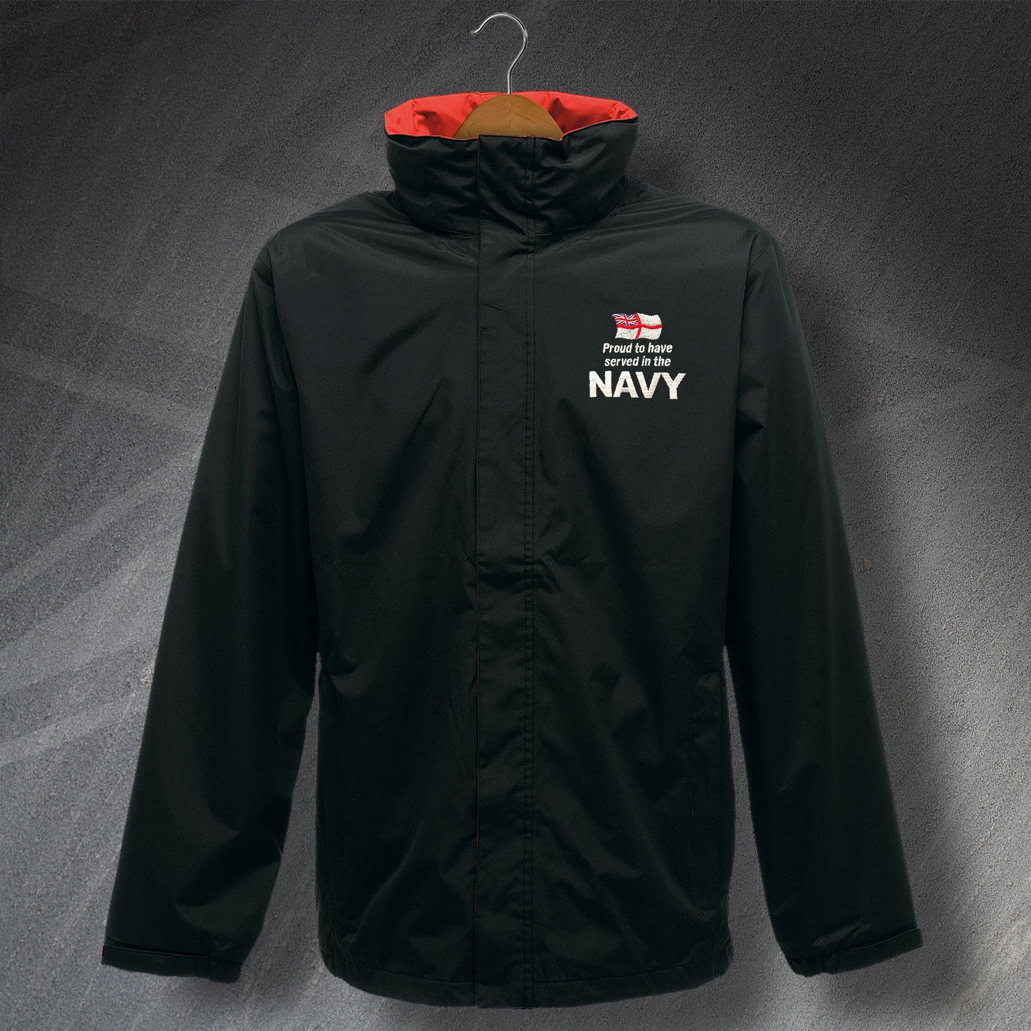 Navy Waterproof Jacket