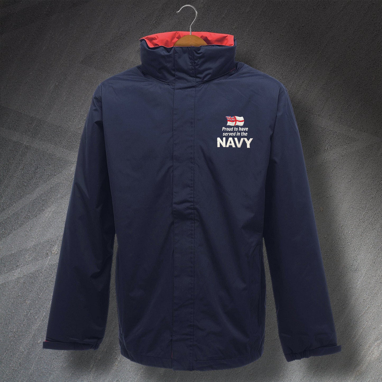 Navy Waterproof Jacket