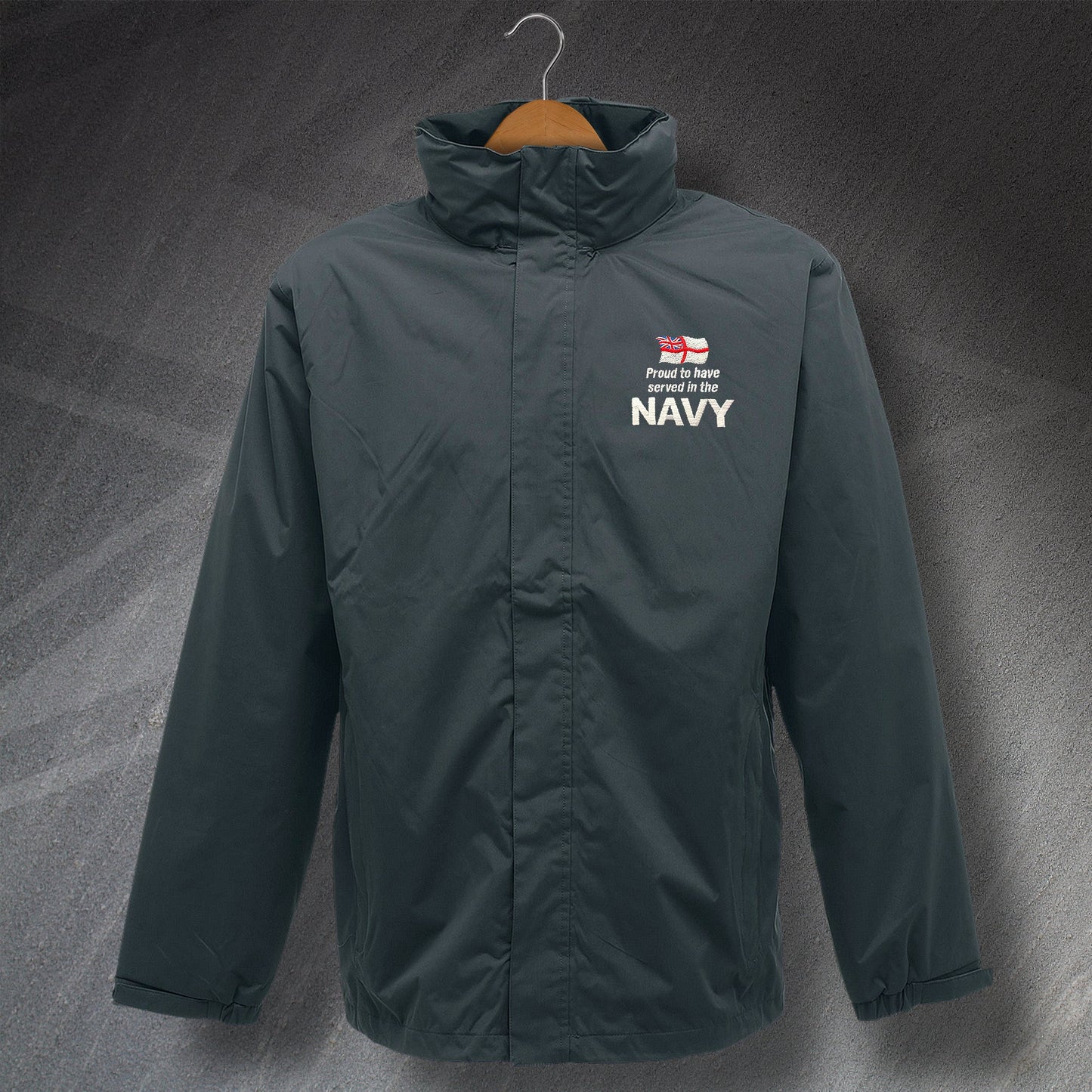 Navy Waterproof Jacket