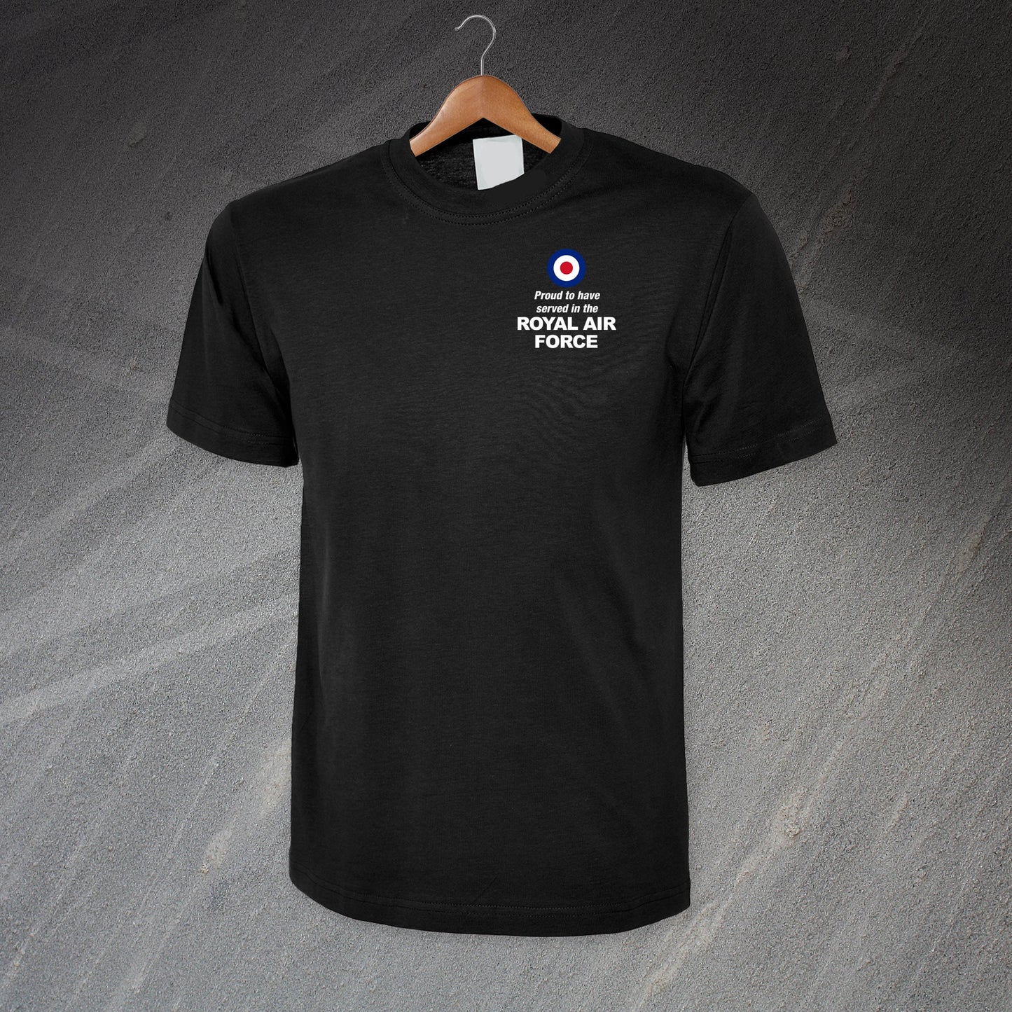 Proud to Have Served in The Royal Air Force Embroidered T-Shirt